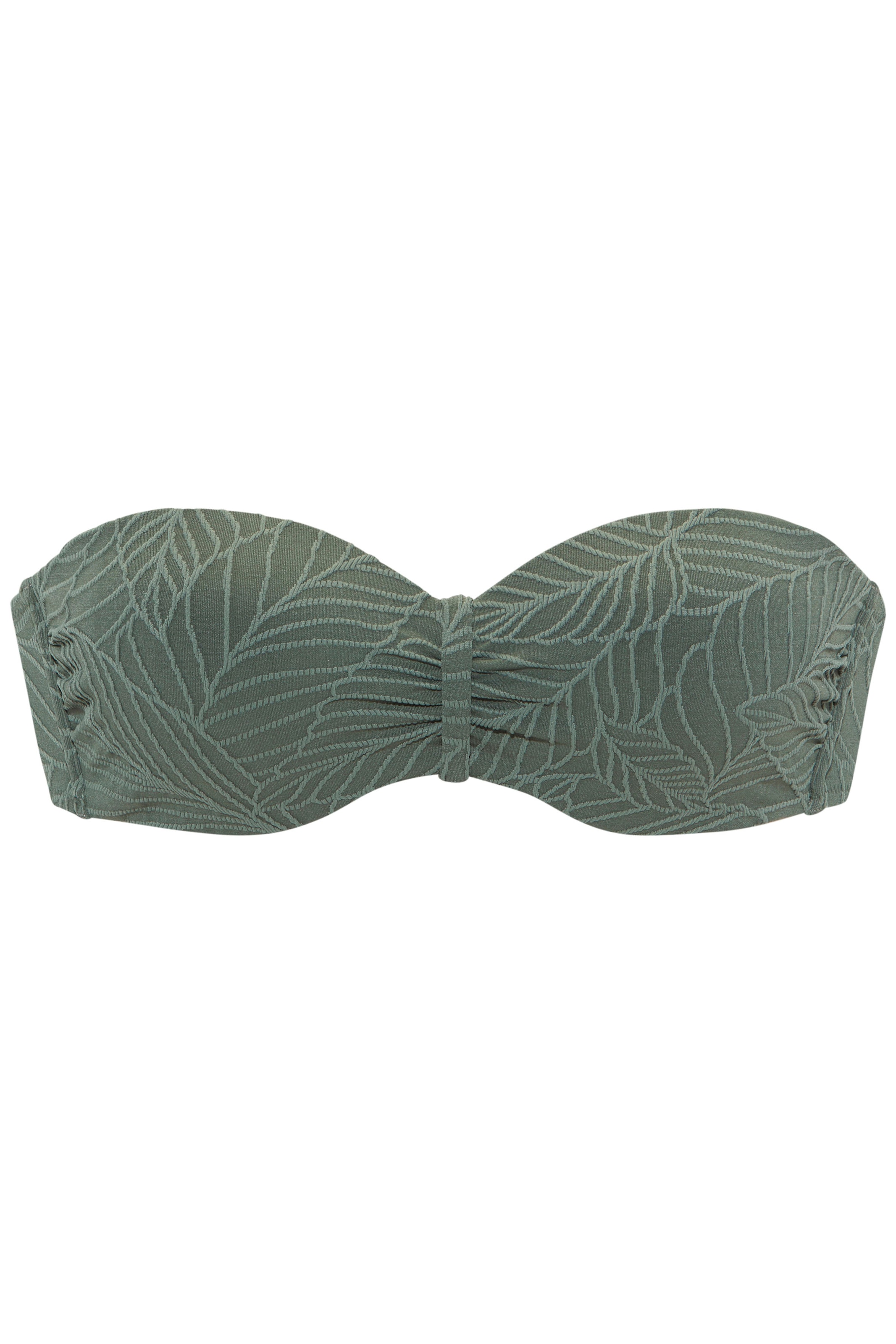 LASCANA Bügel-Bandeau-Bikini-Top »Fay« aus eleganter Strukturware