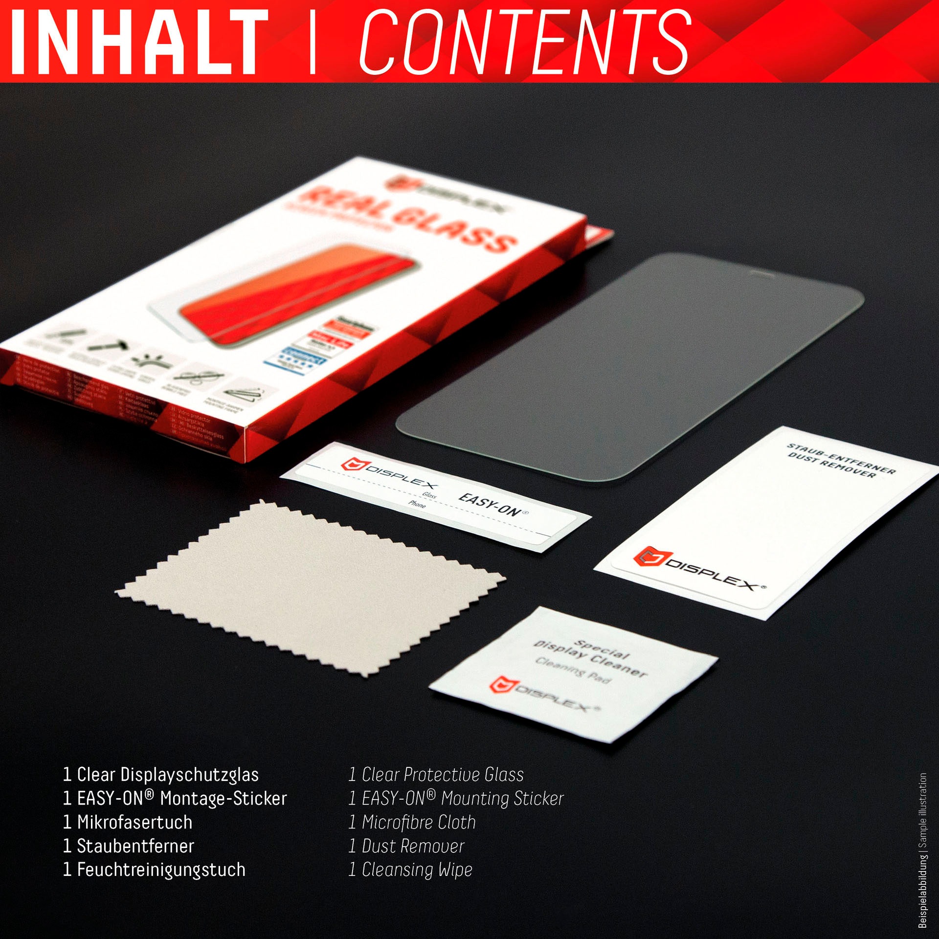 Image of Displex Displayschutzfolie »Real Glass 2D Xiaomi Redmi Note 11«, für Xiaomi Redmi Note 11 bei Ackermann Versand Schweiz