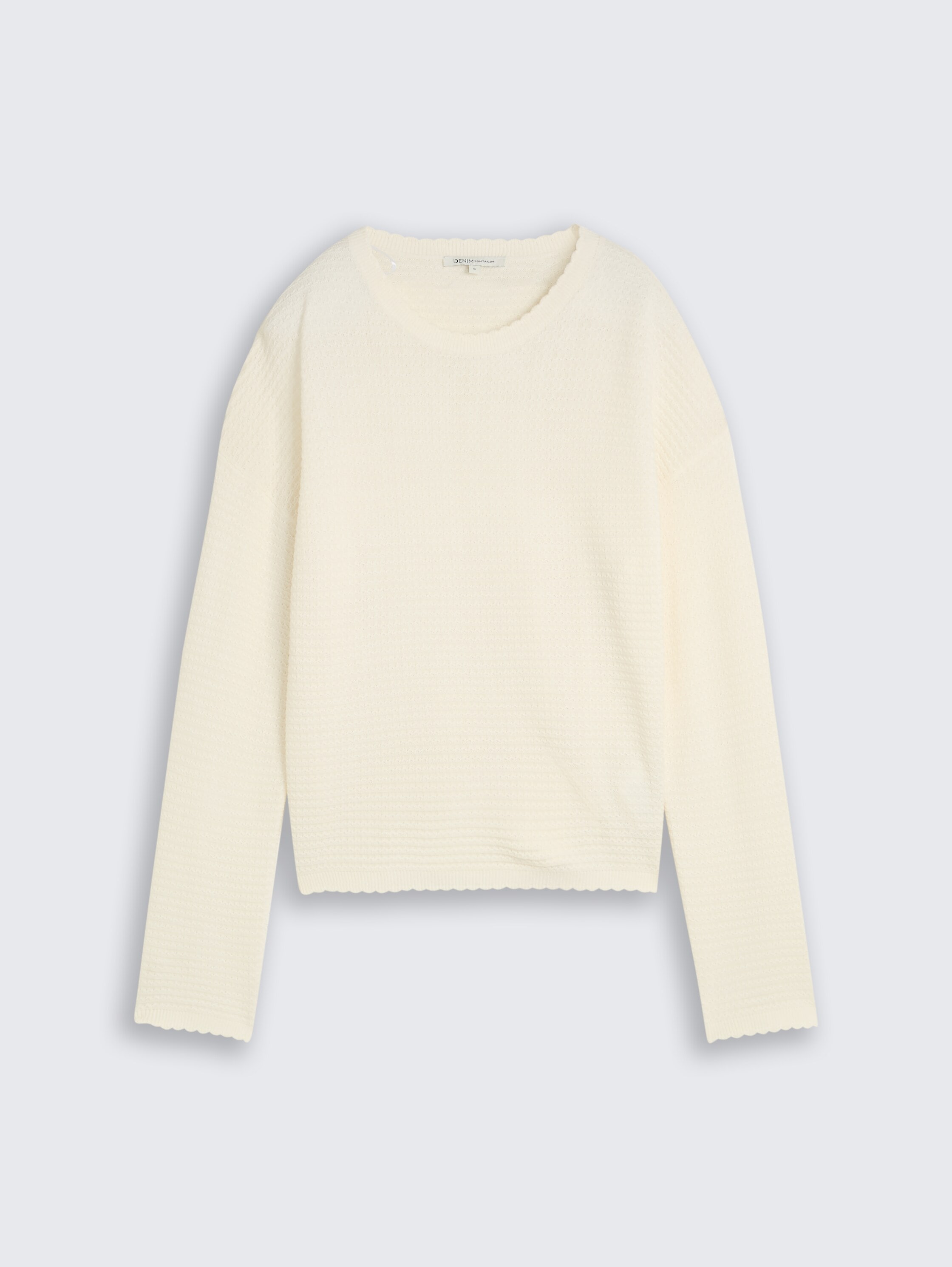 TOM TAILOR Denim Pull col V