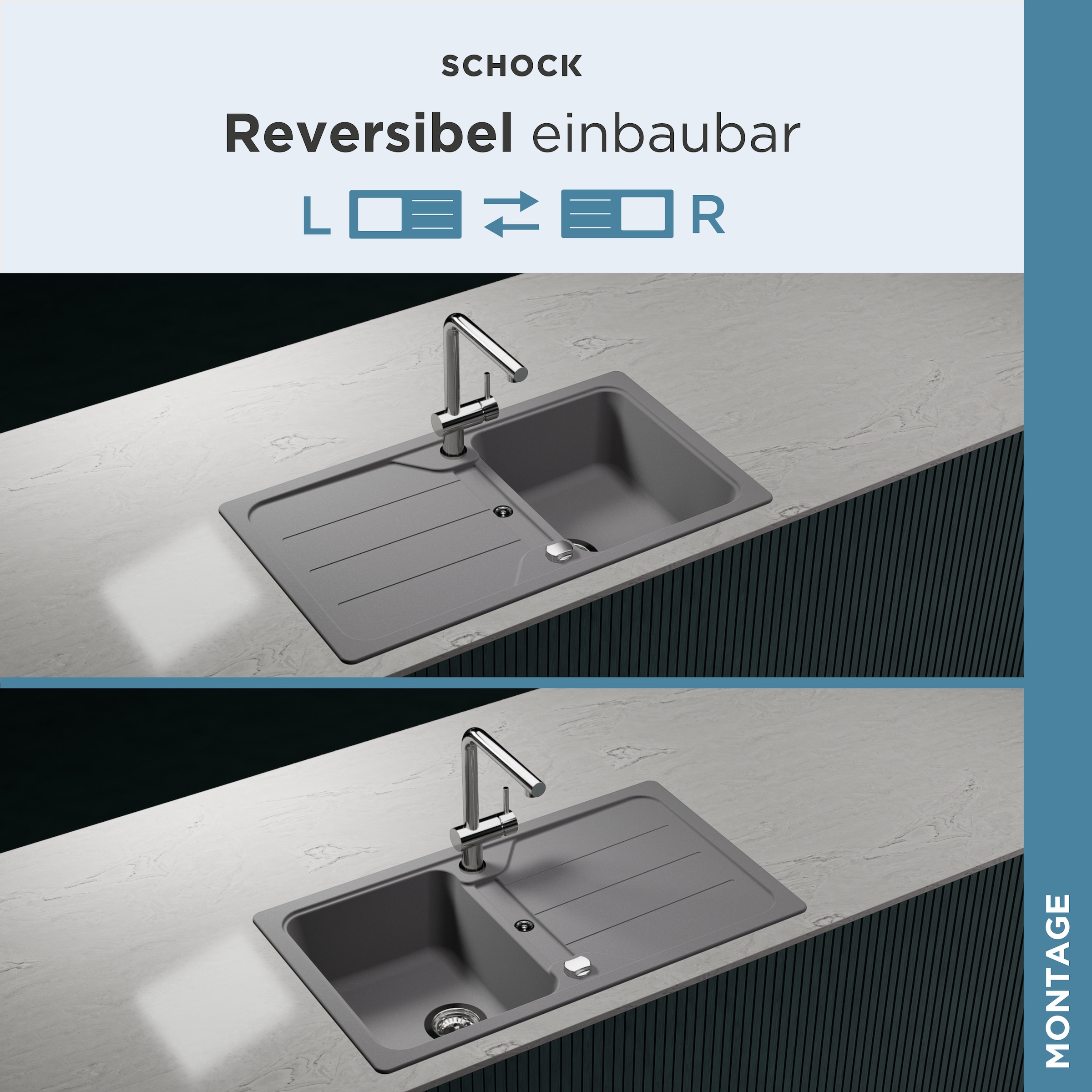 Schock Évier en granit »Formhaus«