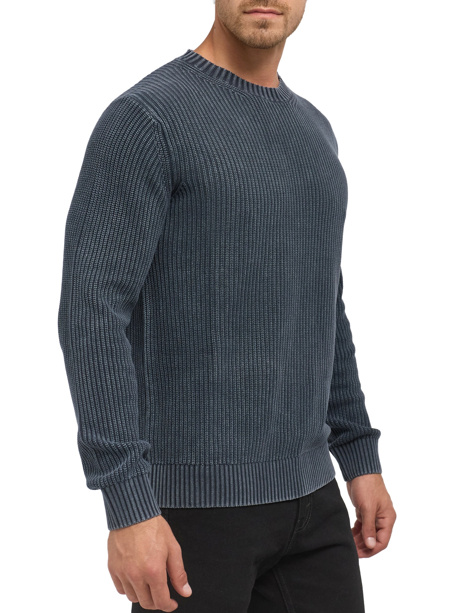 Indicode Pull à col rond »INTorpedo« Baumwolle, regular fit