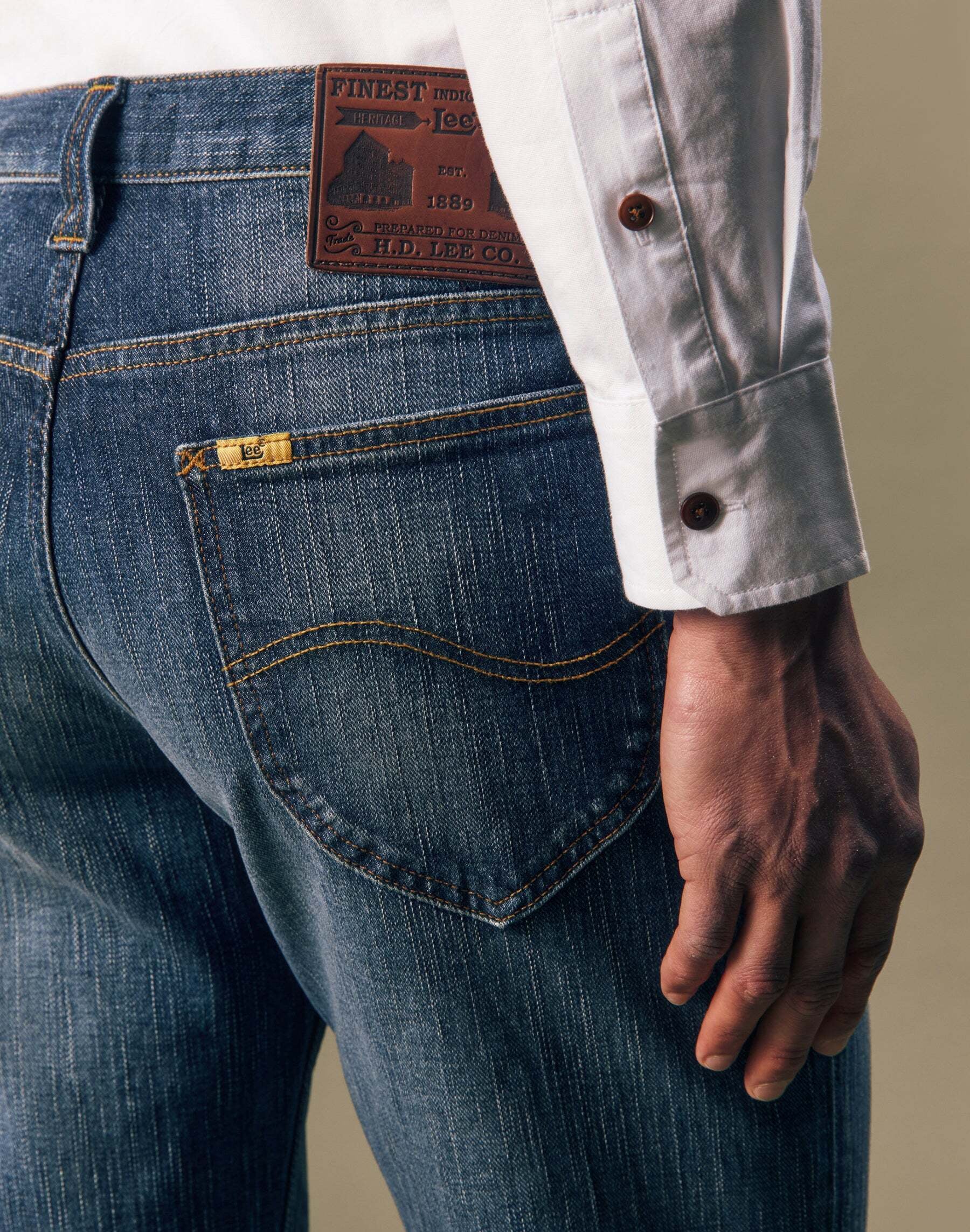Lee® Jeans taille basse »Lee Jeans Regular Tapered«