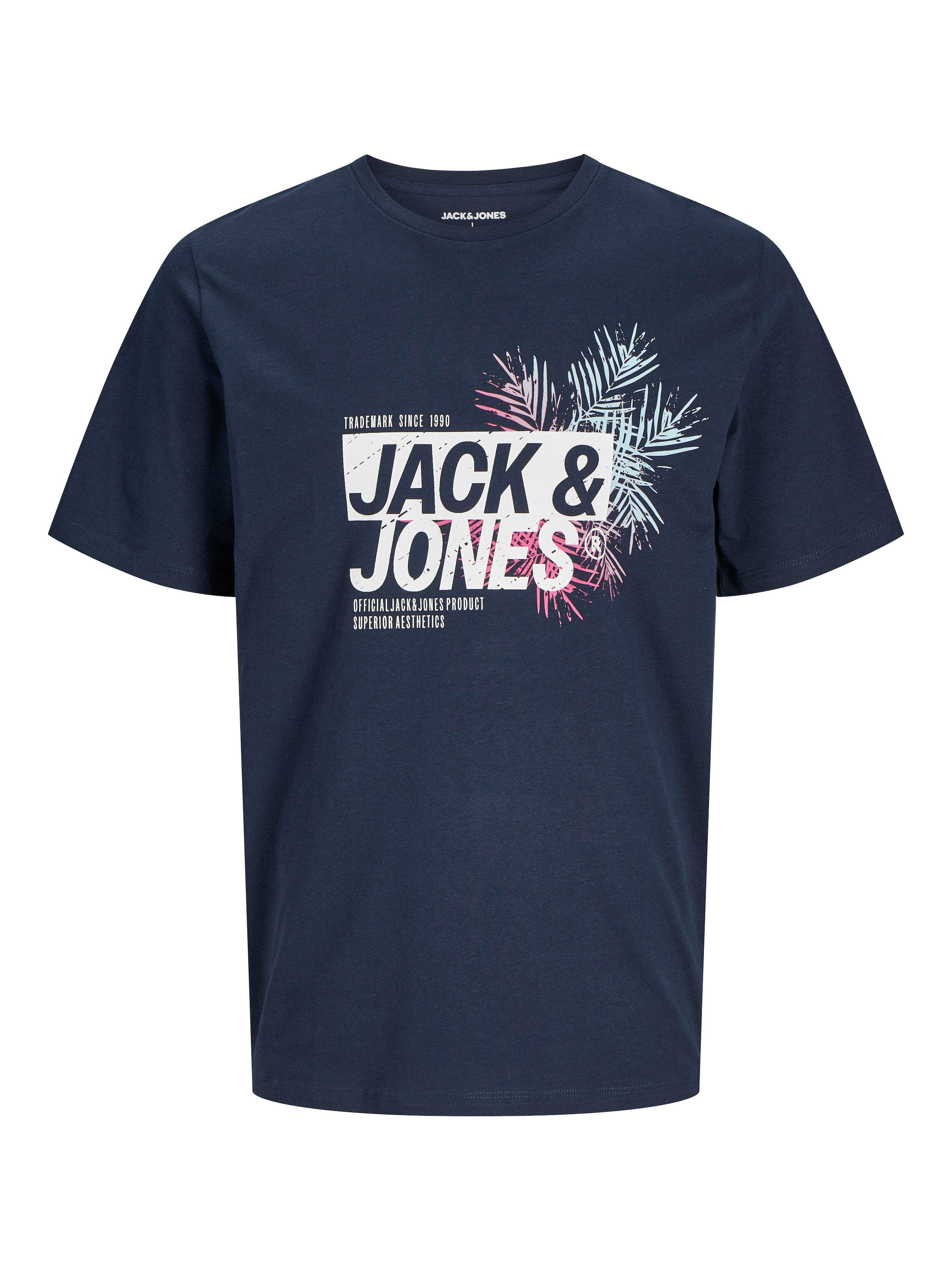 Jack & Jones Print-Shirt »JJJAXON TEE SS CREW NECK«