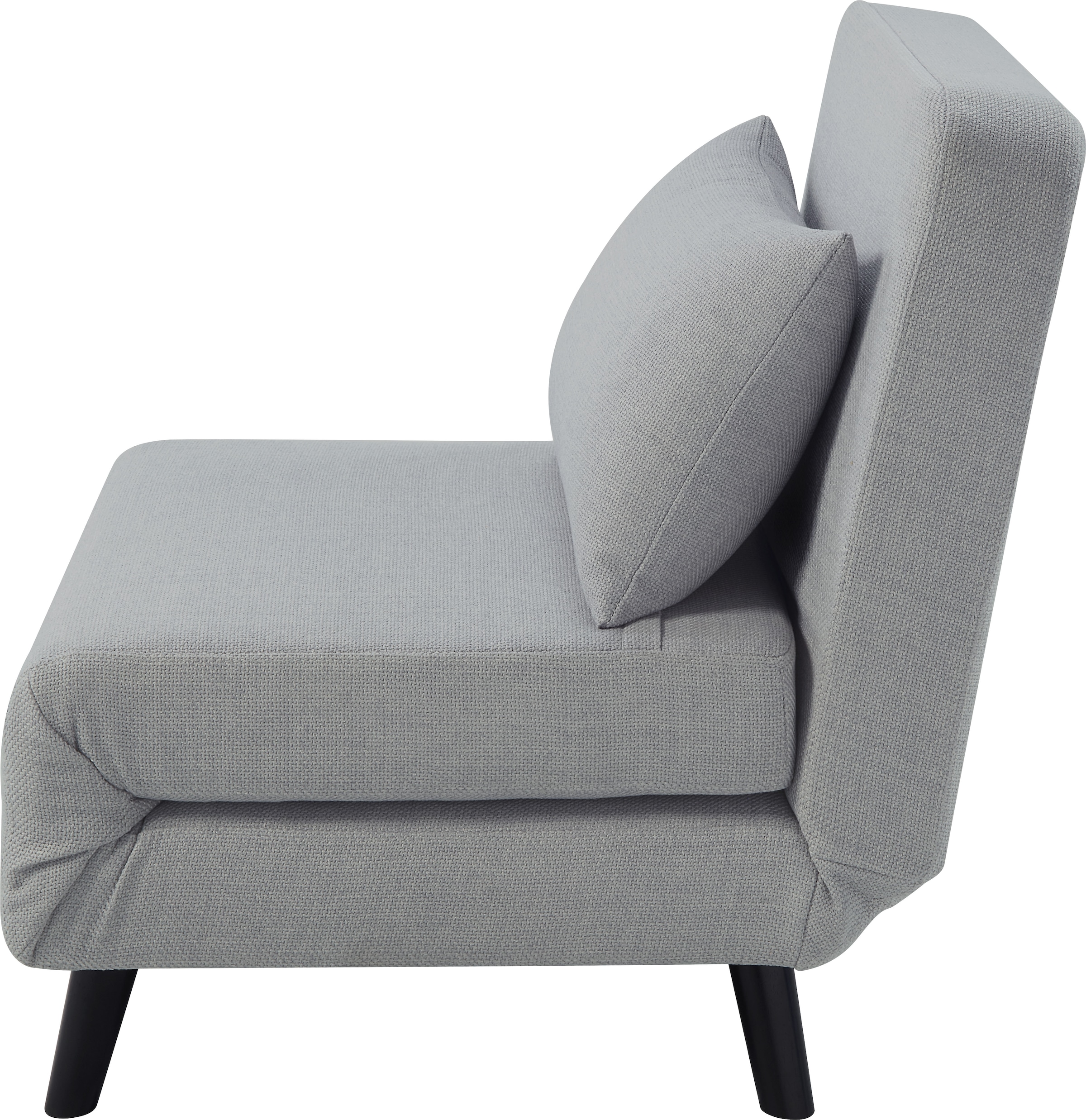 ATLANTIC home collection Sessel »Robby«, inkl. Bettfunktion, mehrfach verstellbar, Strukturbezug