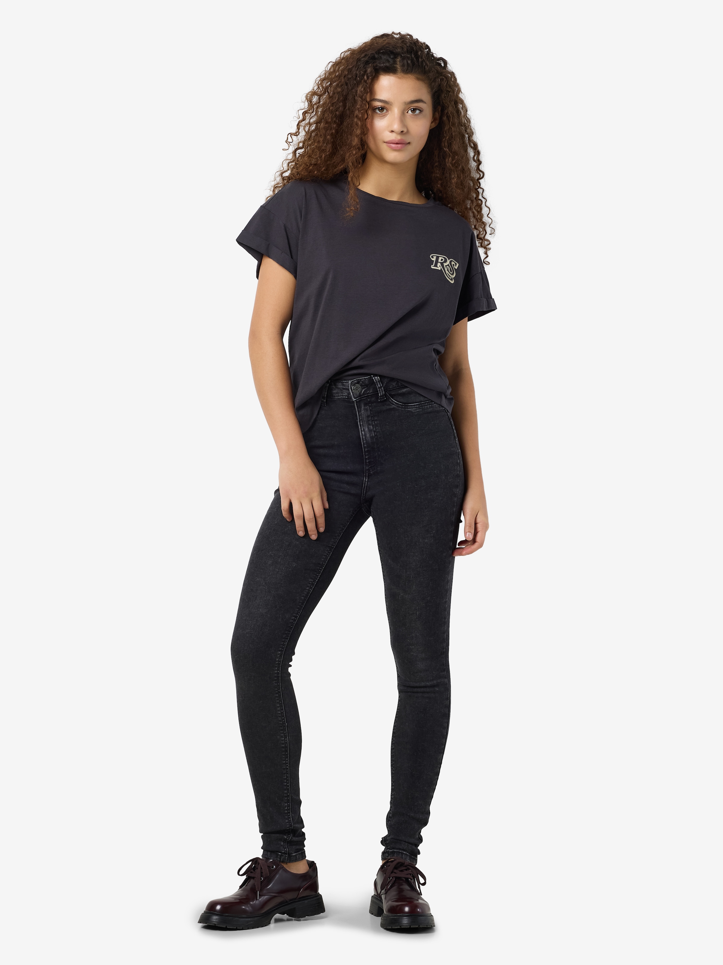 Noisy may High-waist-Jeans »NMCALLIE HW SKINNY JEAN VI481BL FWD NOOS«