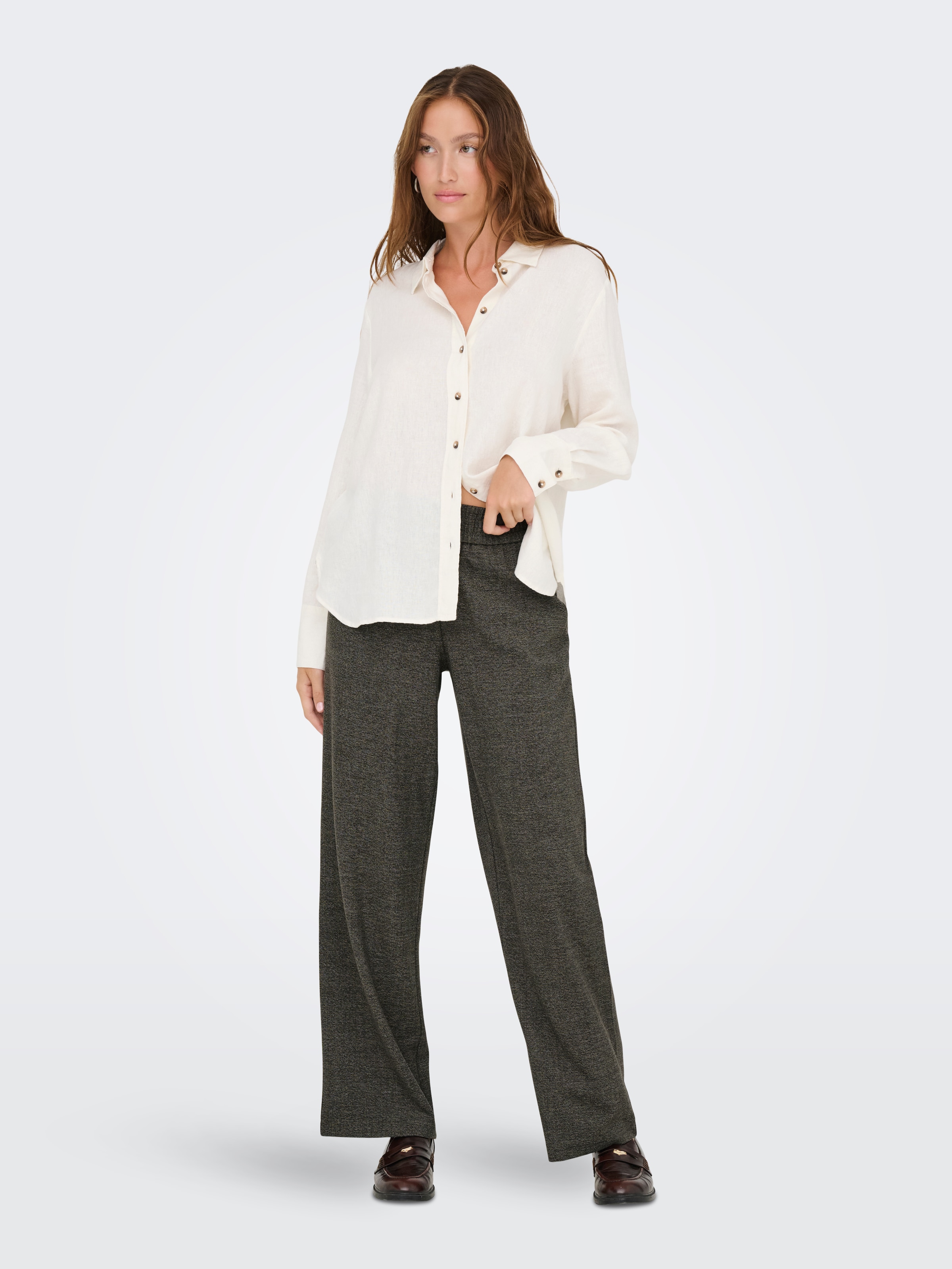 Image of ONLY Schlupfhose "ONLDELL MW WIDE PULL-UP PANT TLR NOOS" Sommerhose