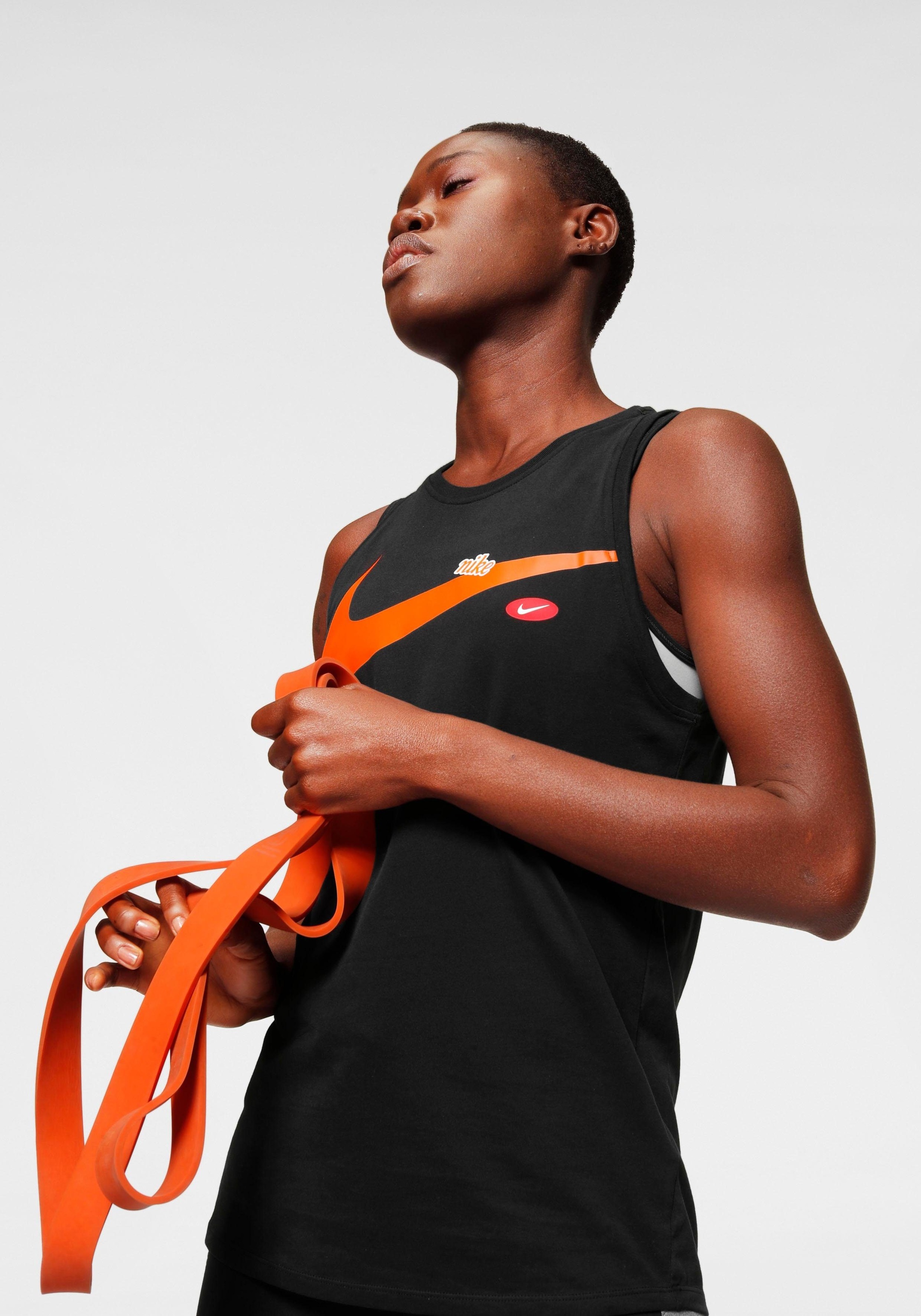 Image of Nike Funktionstop »Nike Dri-FIT Women's Graphic Training Tank«, DRI_FIT Technologie bei Ackermann Versand Schweiz