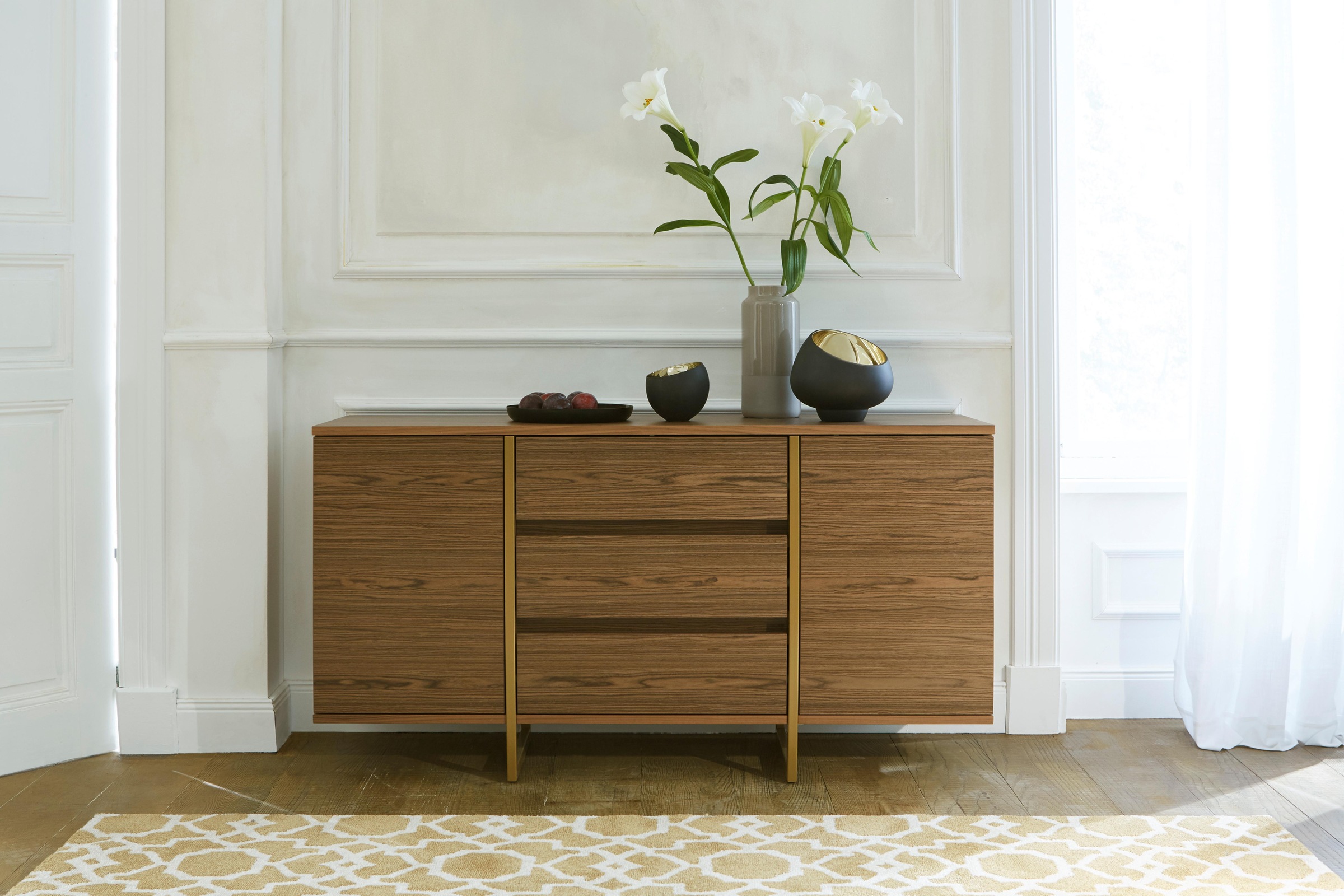 Image of Guido Maria Kretschmer Home&Living Sideboard »Culemeyer«, im trendigen Design, Breite 140 cm bei Ackermann Versand Schweiz