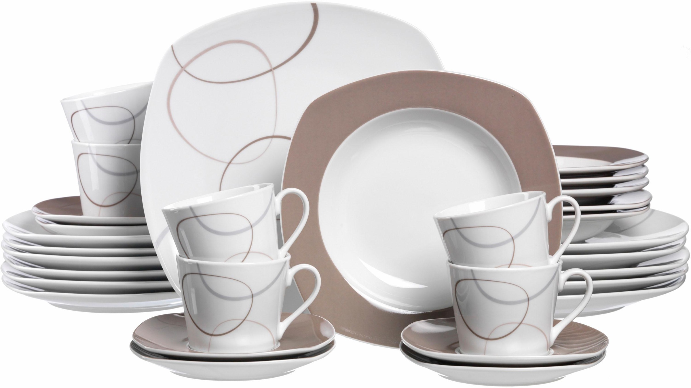 Image of Ritzenhoff & Breker Kombiservice »Alina«, (Set, 30 tlg.), Spülmaschinengeeignet bei Ackermann Versand Schweiz