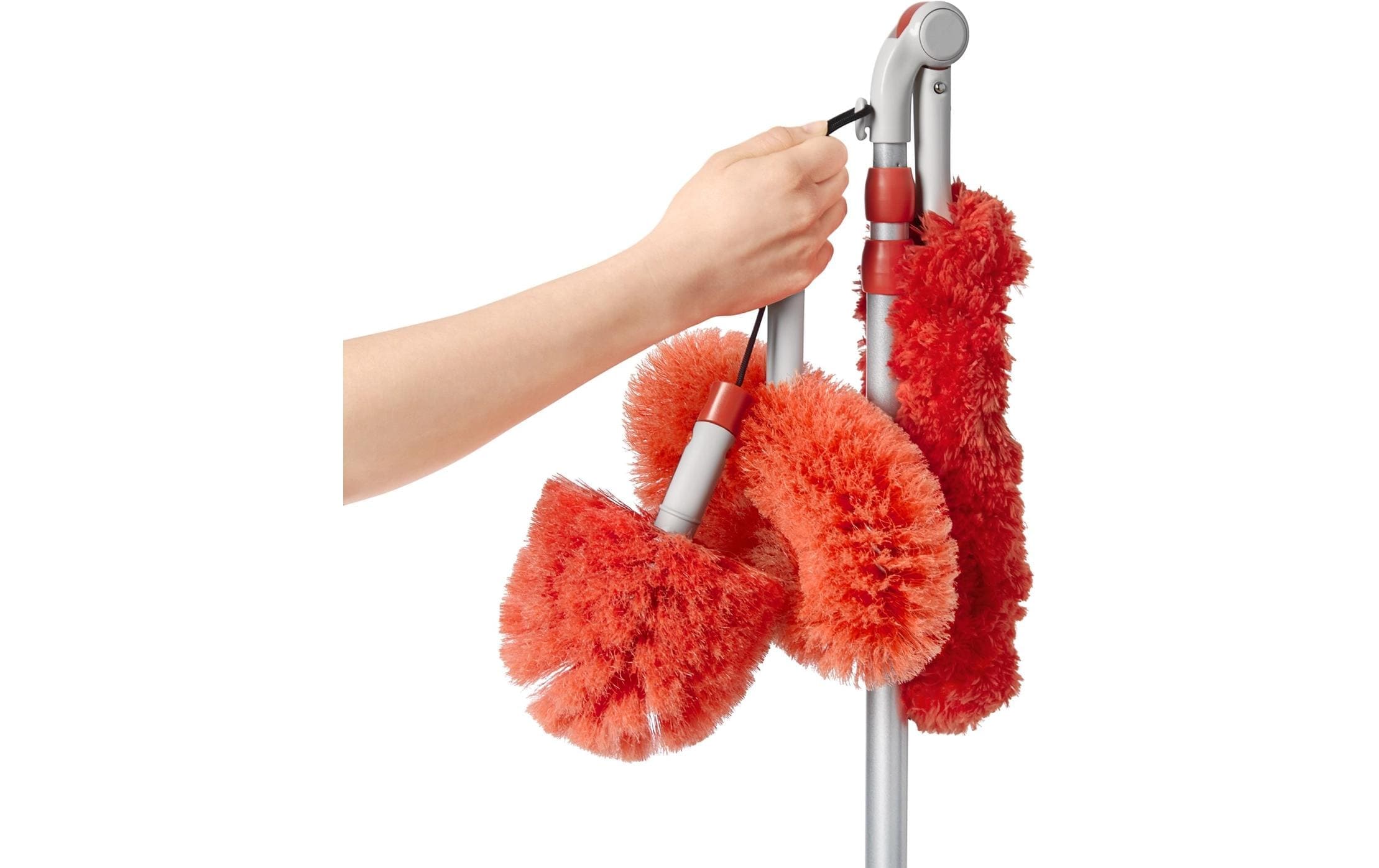 OXO Good Grips Plumeau »OXO Langarm-Staubsystem mit schwenkbaren Köpfen« flexibles Reinigen aus jedem Winkel (über 225°)