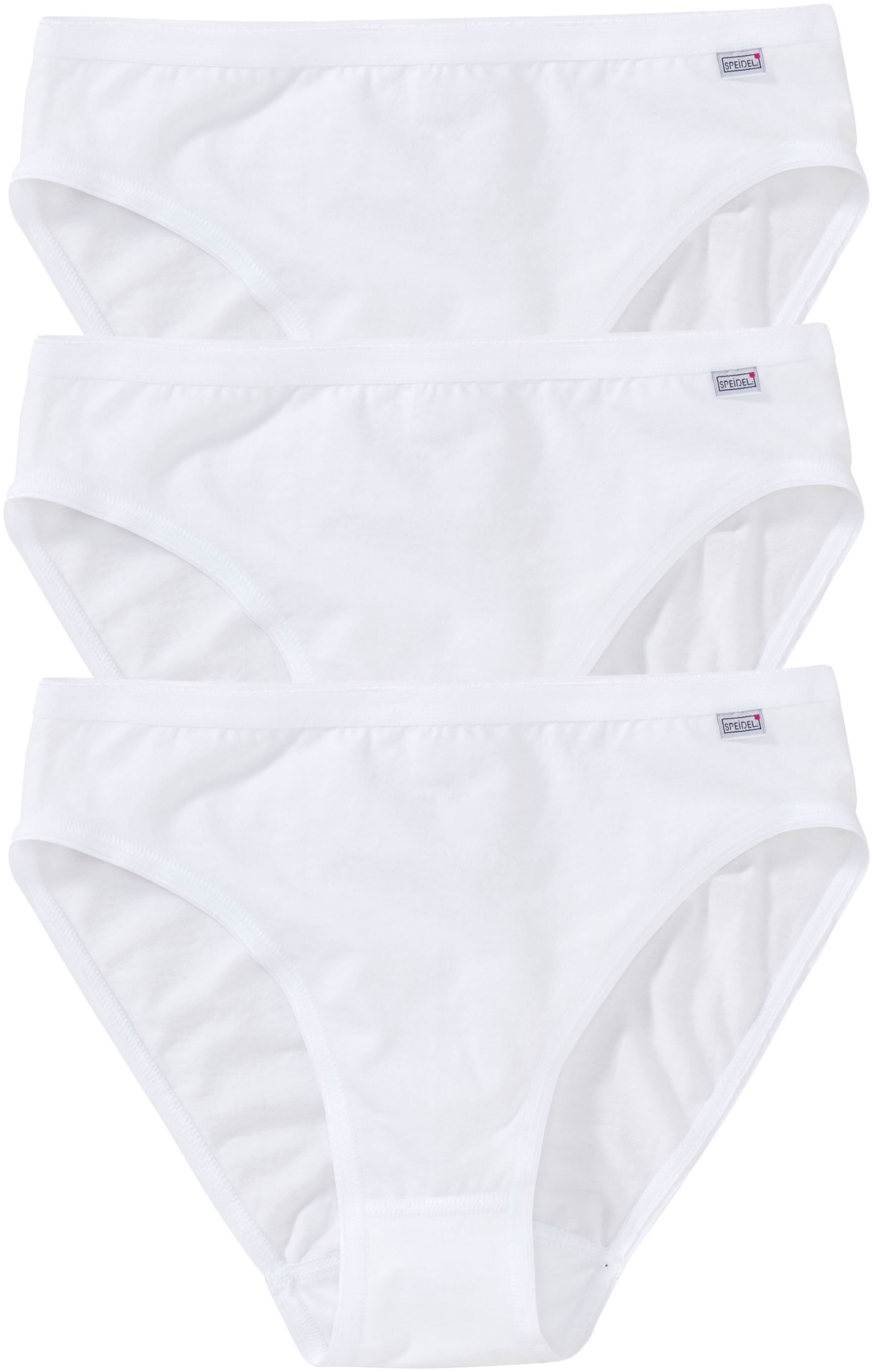 Image of Speidel Jazz-Pants Slips "Britta" 3er Pack, basic, schlicht, bequem, modern, schmaler Bund, Baumwollmix