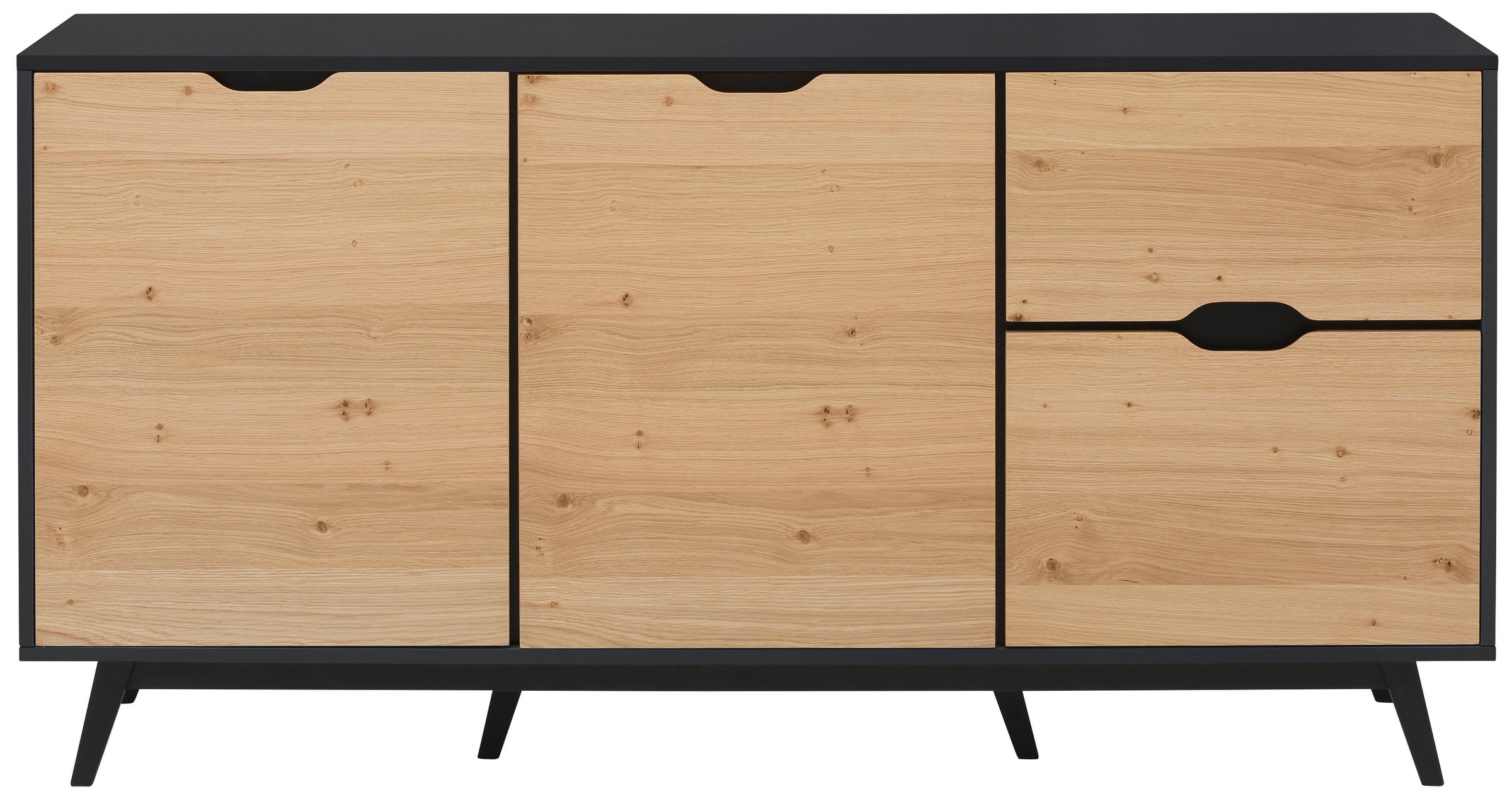 Image of Home affaire Sideboard »Flow«, mit vielen Stauraummöglichkeiten und einer schönen Holzoptik, Höhe 82 cm bei Ackermann Versand Schweiz