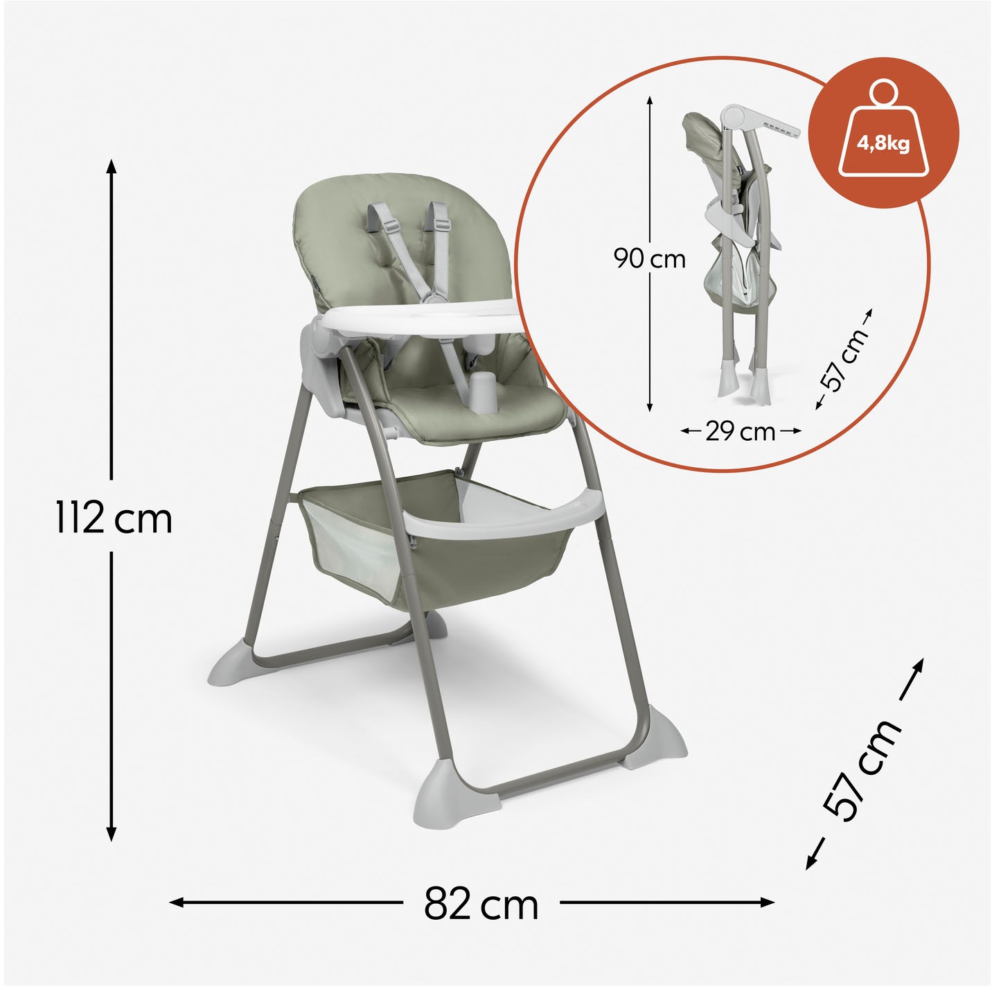 Hauck Hochstuhl »Sit N Fol« ()