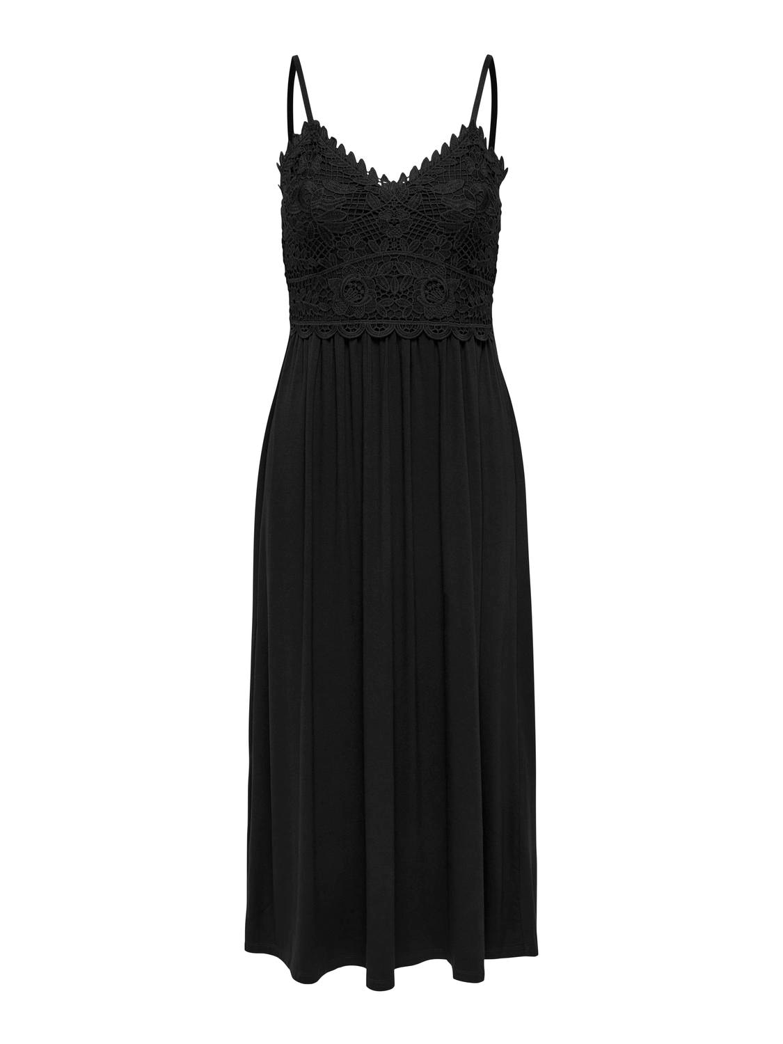 ONLY Spaghettikleid »ONLHONEY STRAP DRESS JRS«, Sommerkleid