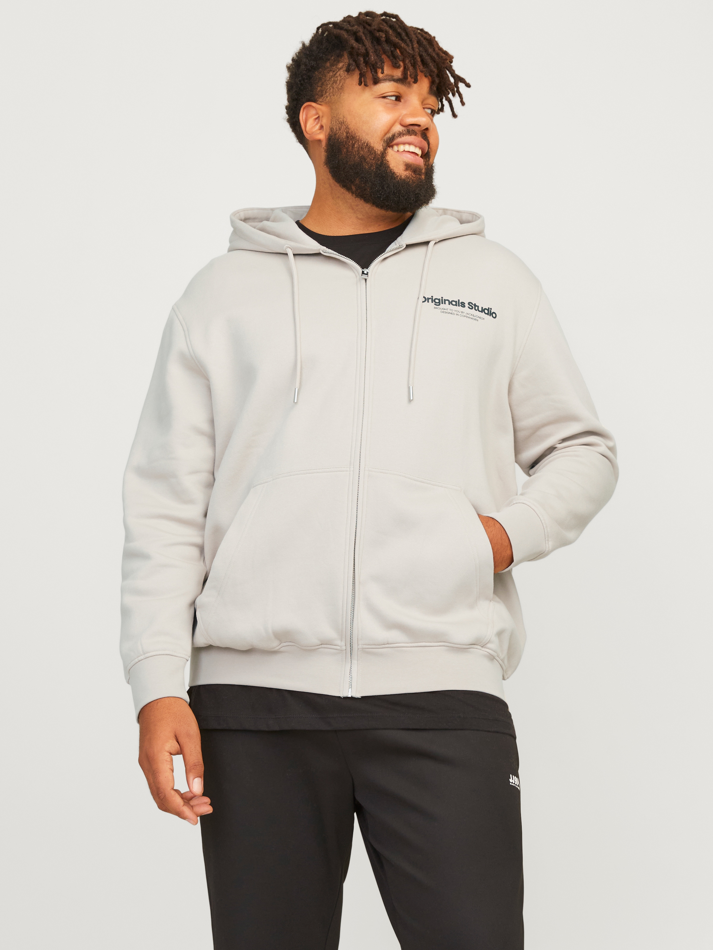 Jack & Jones PlusSize Kapuzensweatjacke »JORVESTERBRO SWEAT ZIP HOOD NOOS PLS«