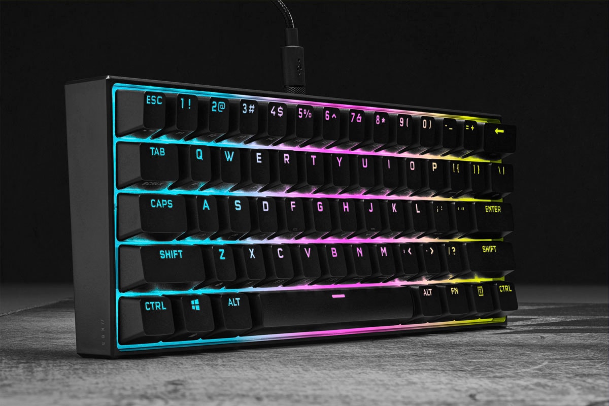Corsair Clavier de jeu »K65 Mini MX Speed« ()