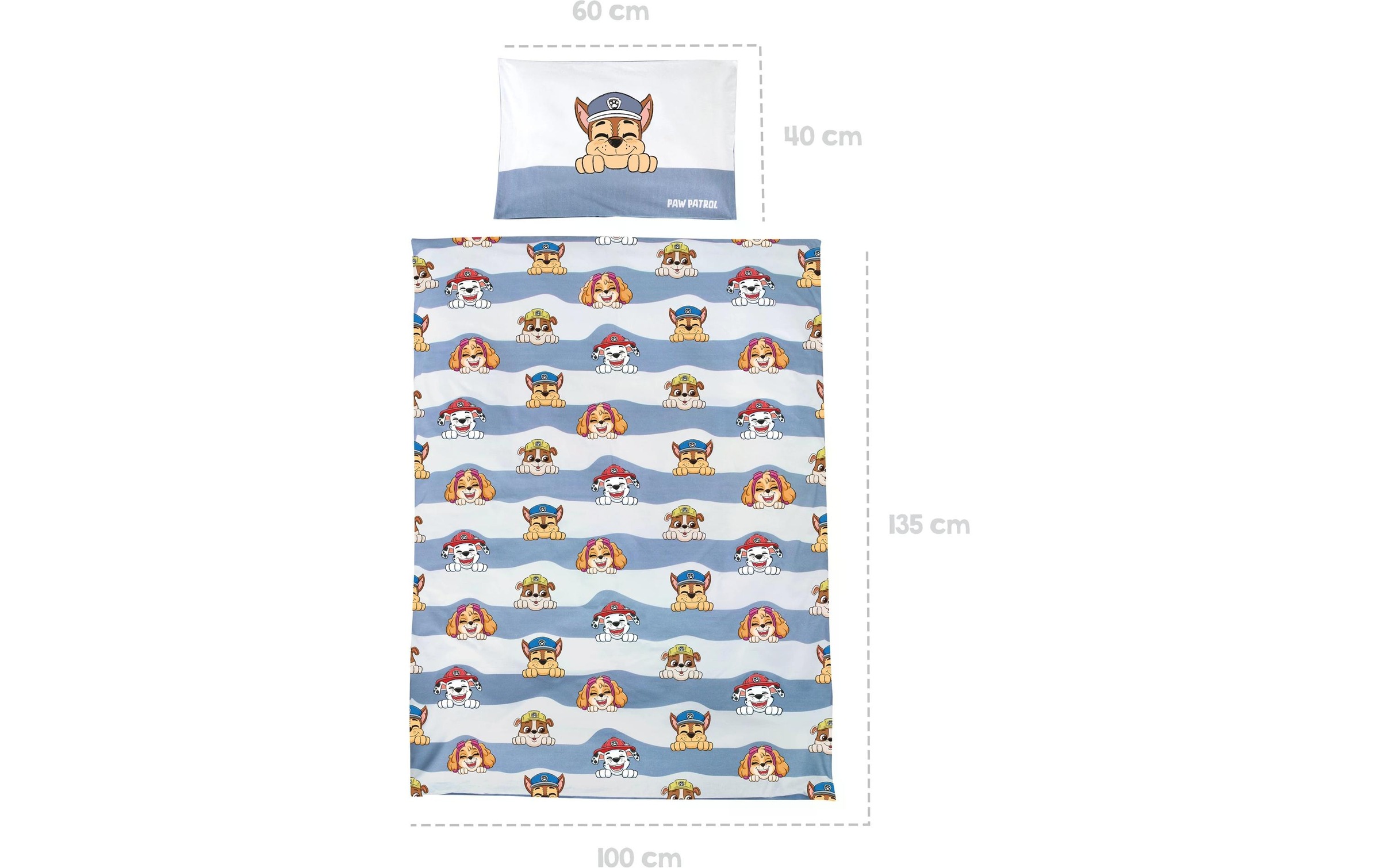 roba® Kinderbettwäsche »Paw Patrol 100 x 135 cm + 40 x 60 cm«