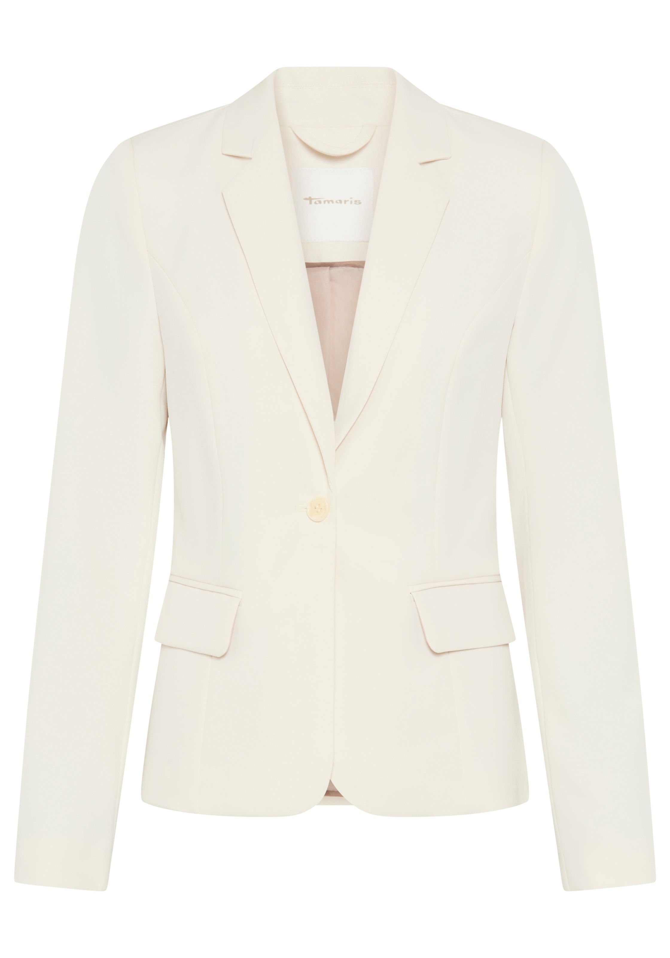 Tamaris Blazer court »mit figurbetonter Passform, weiche Stretchqualität« dans des couleurs tendance fraîches