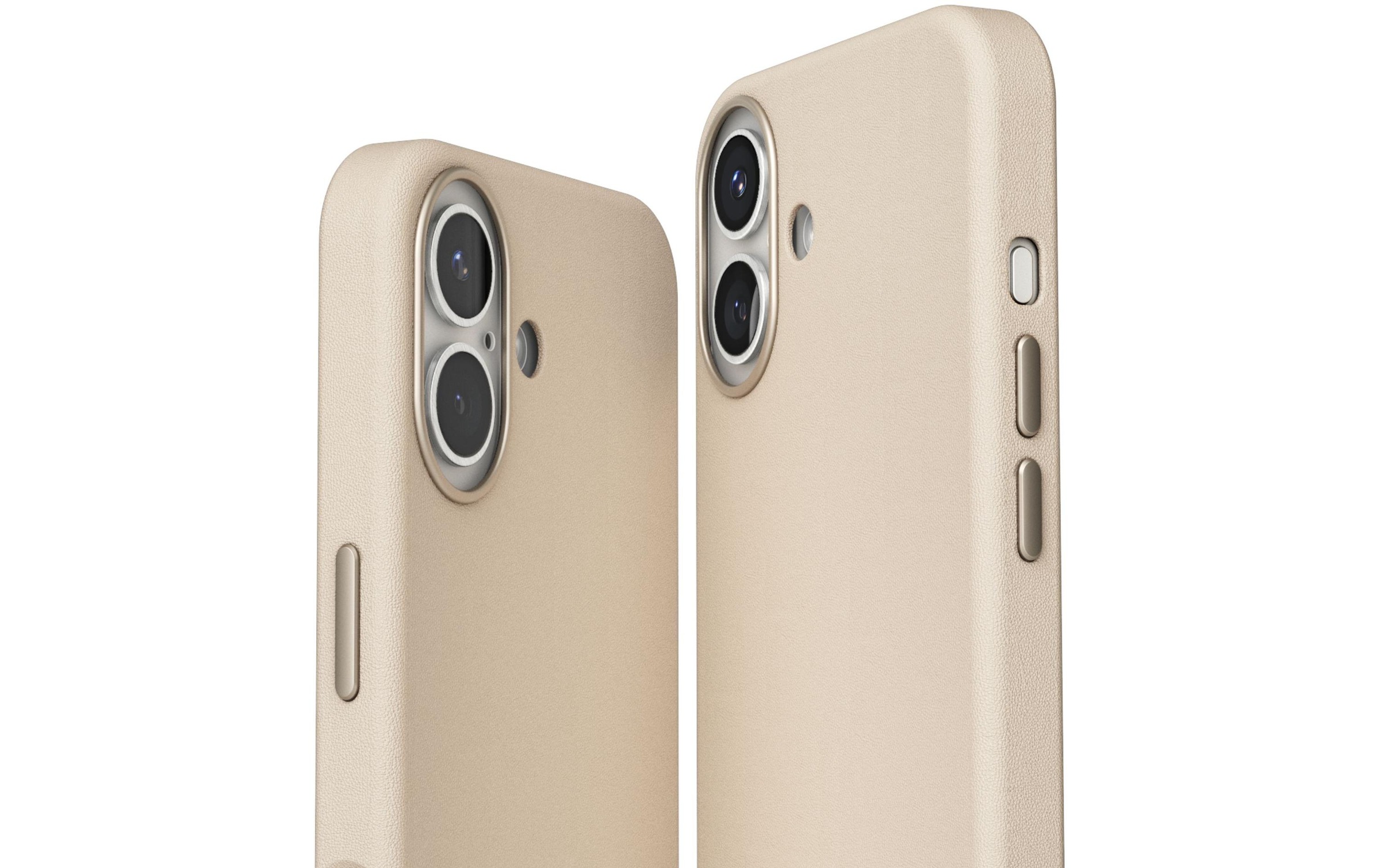 VONMÄHLEN Backcover »Like Leather iPhone 16 Plus«, Apple iPhone 16 Plus