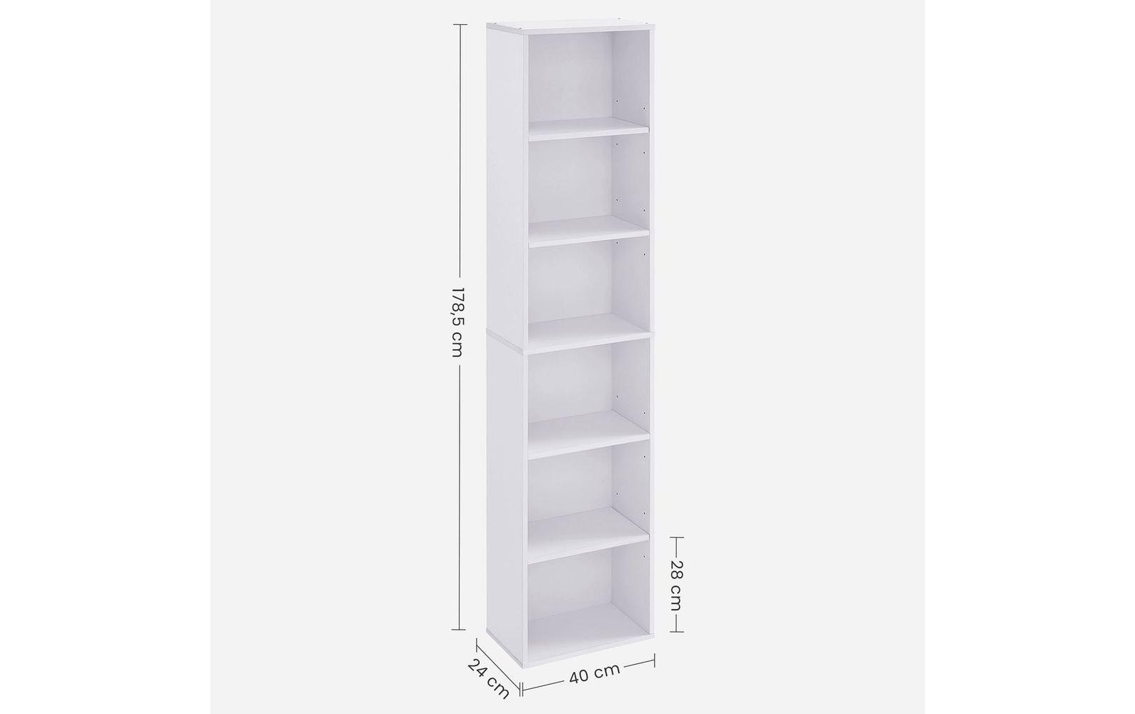VASAGLE Regal »6 Ablagen 40 x 178.5 cm«