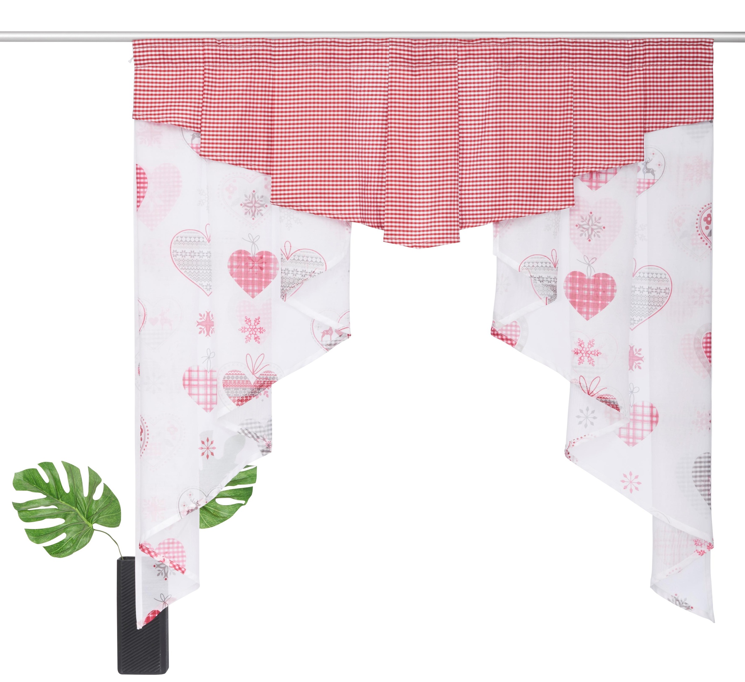 Image of my home Scheibengardine »Jule«, (1 St.), Weihnachtsgardinen bei Ackermann Versand Schweiz