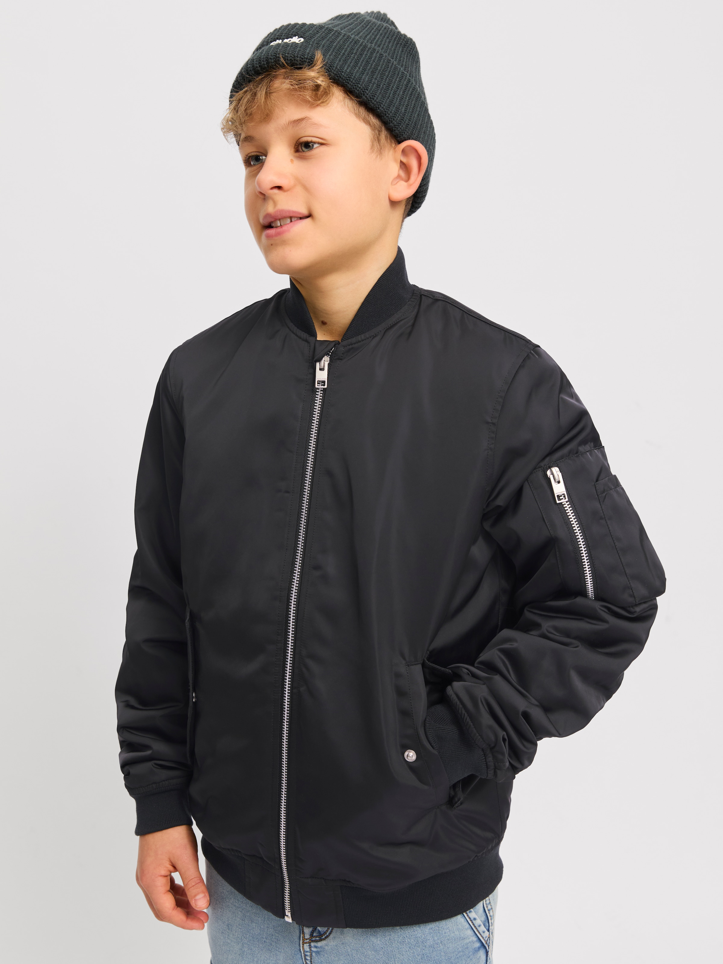 Jack & Jones Junior Bomberjacke »JJOCEAN BOMBER JNR«, ohne Kapuze