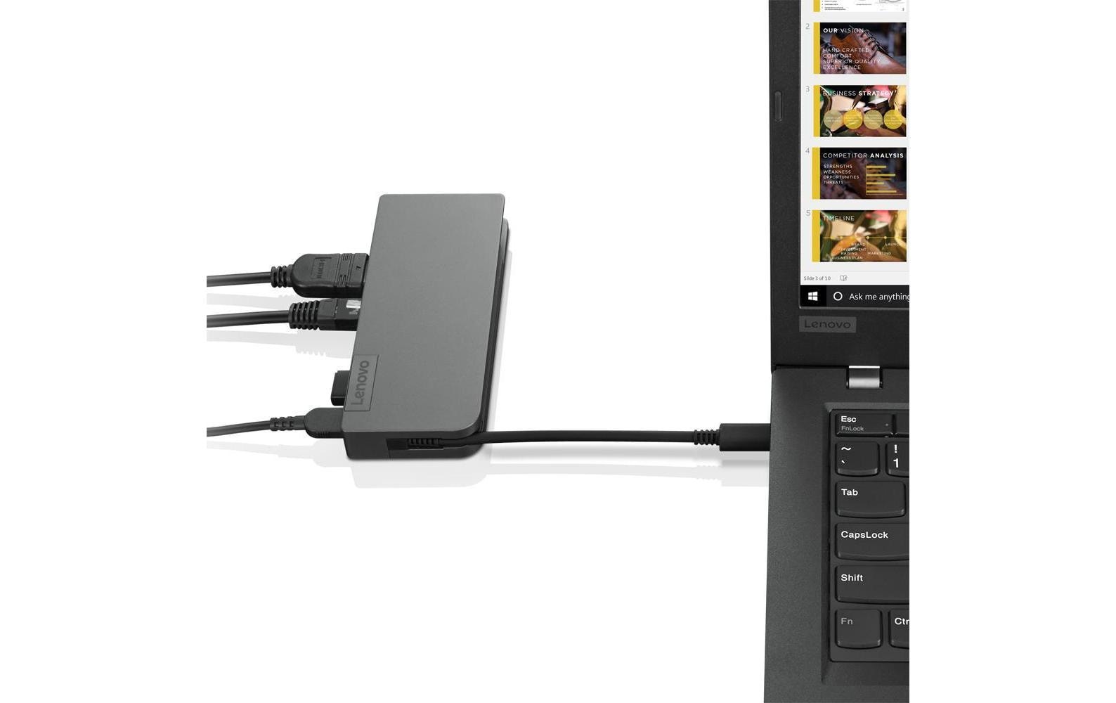 Lenovo Laptop-Dockingstation »Powered USB-C«