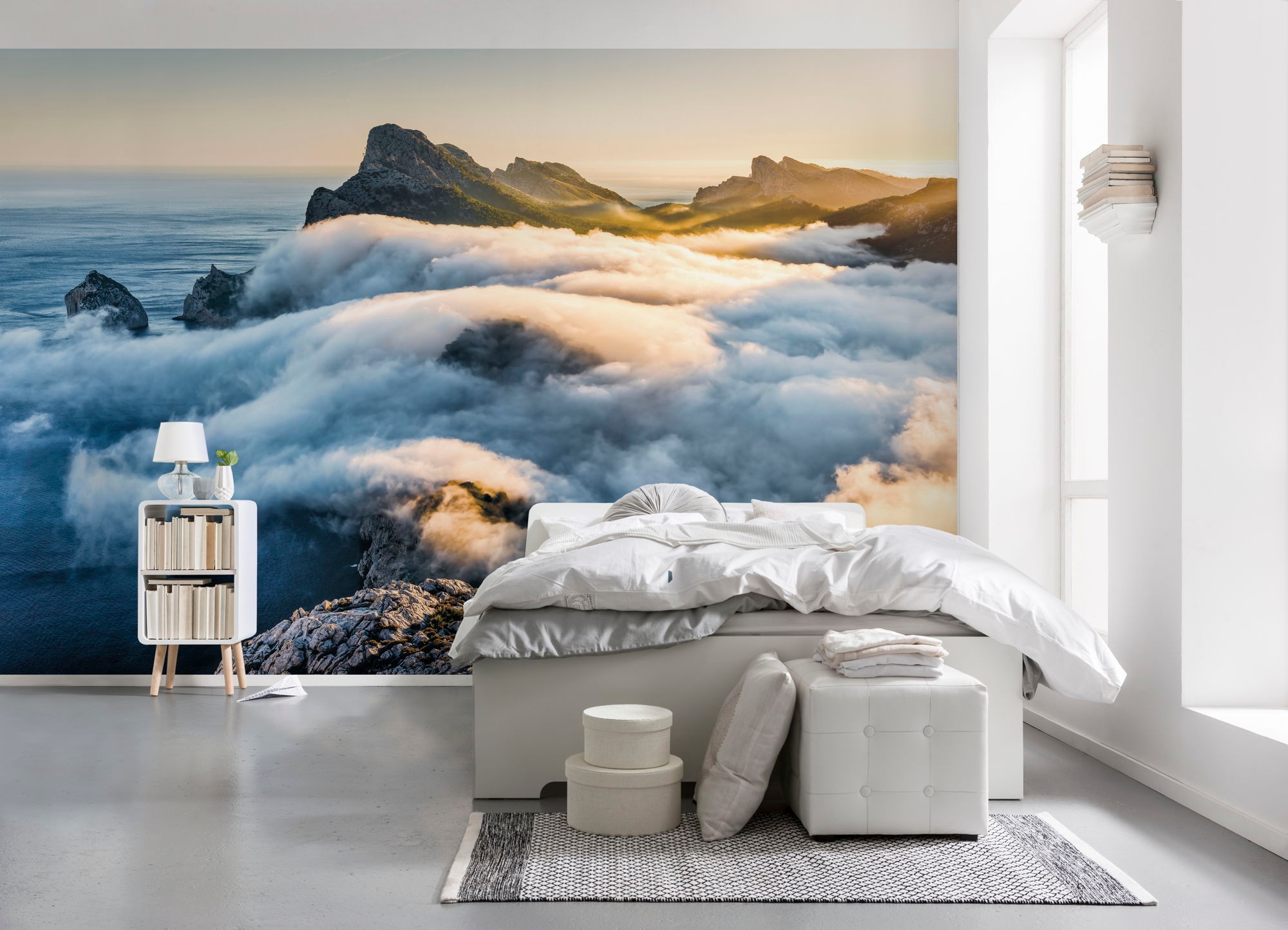 Image of Komar Fototapete "Vlies Fototapete - Soul of Light - Grösse 400 x 250 cm" Motiv bedruckt glatt