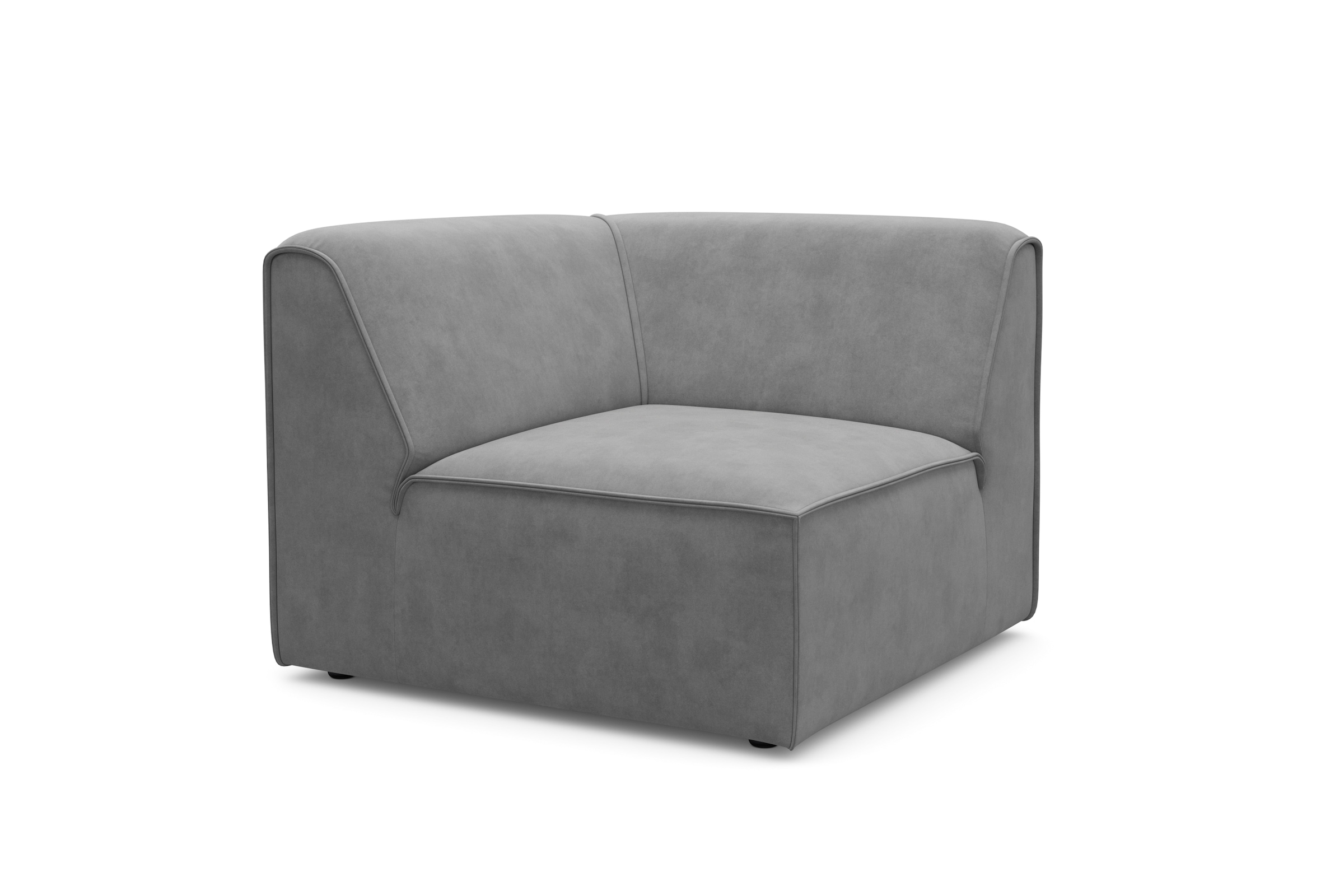RAUM.ID Sofa-Eckelement »Merid, Sofaelement, Masse B/T/H: 97/97/46 cm«, als Modul oder separat verwendbar, für individuelle Zusammenstellung