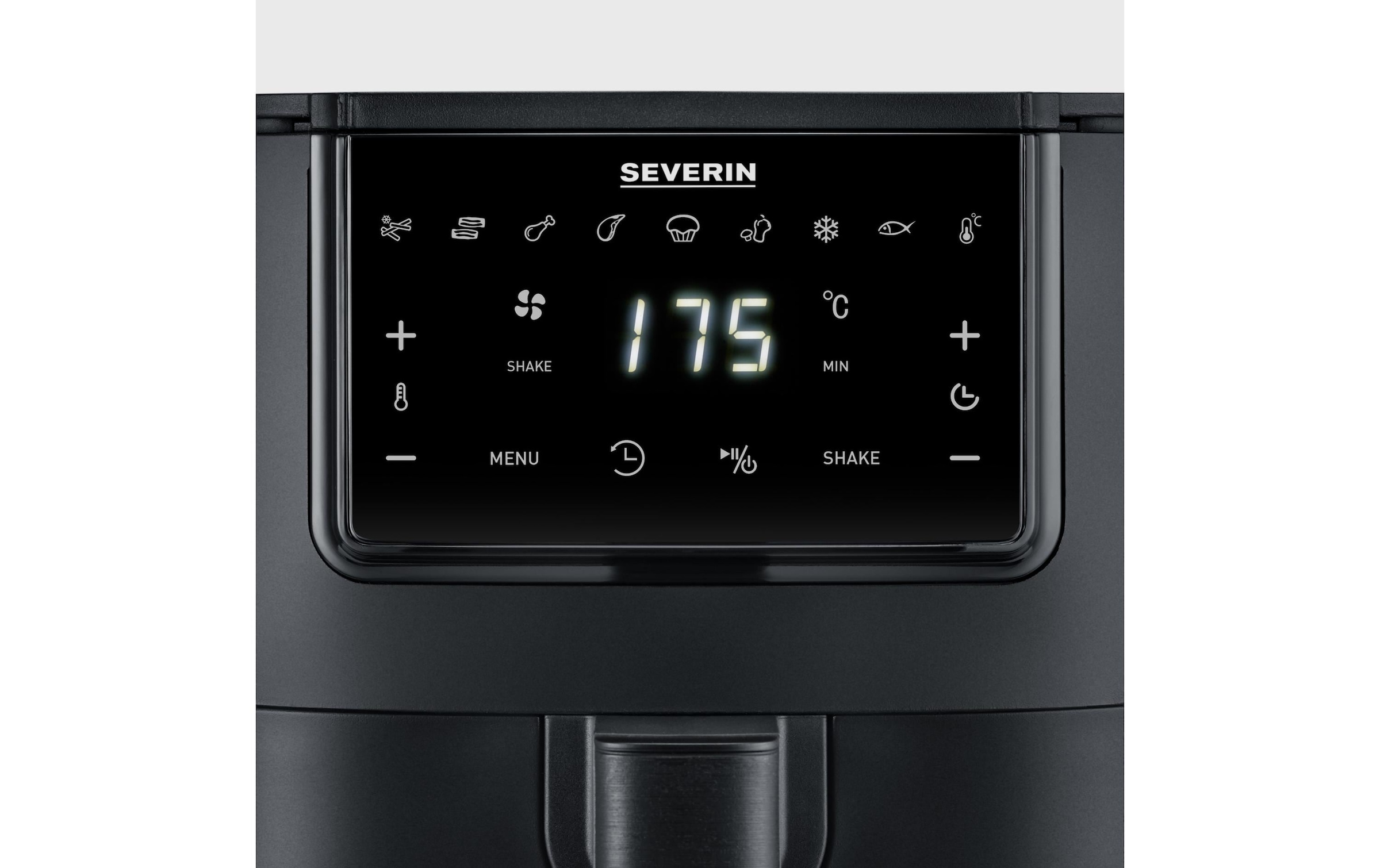 Severin Heissluftfritteuse »Black Line Single FR 2461 4 l« 1300 W