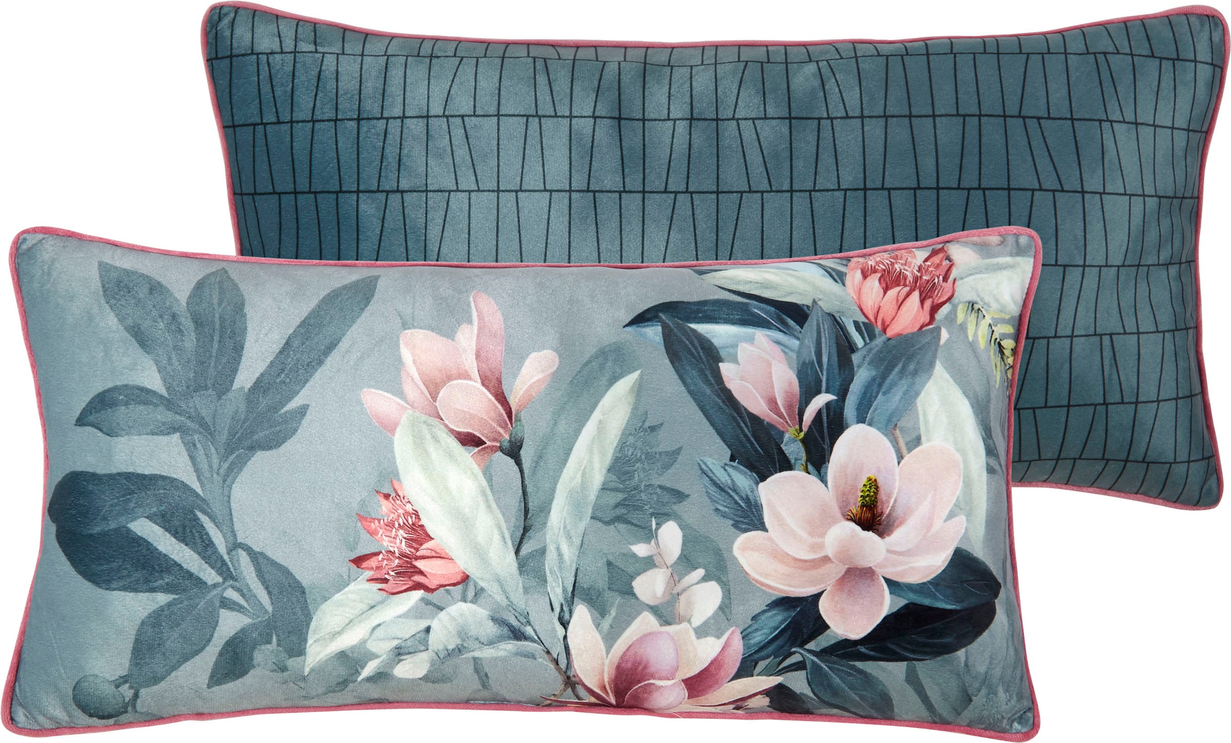 Image of Descanso Dekokissen »Parler«, (1 St., 1 30x60 cm Dekokissen - Mit biese), Mit Biese bei Ackermann Versand Schweiz