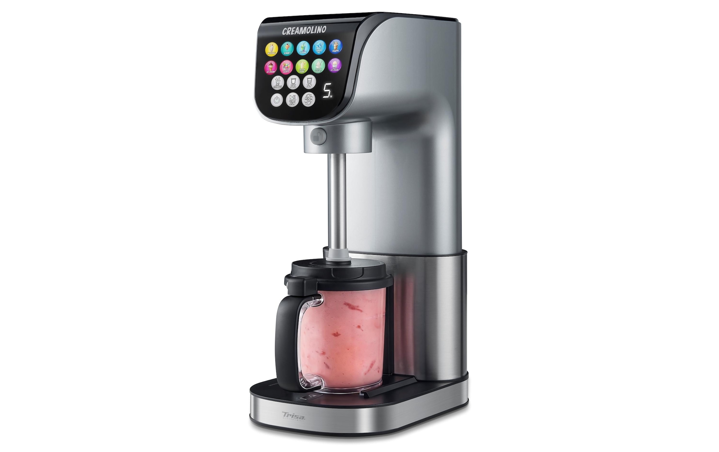 Image of Trisa Slush-Eismaschine "Creamolino 0.5 l" 0,5 l 500 W Cremige Eis-Kreationen auf Knopfdruck