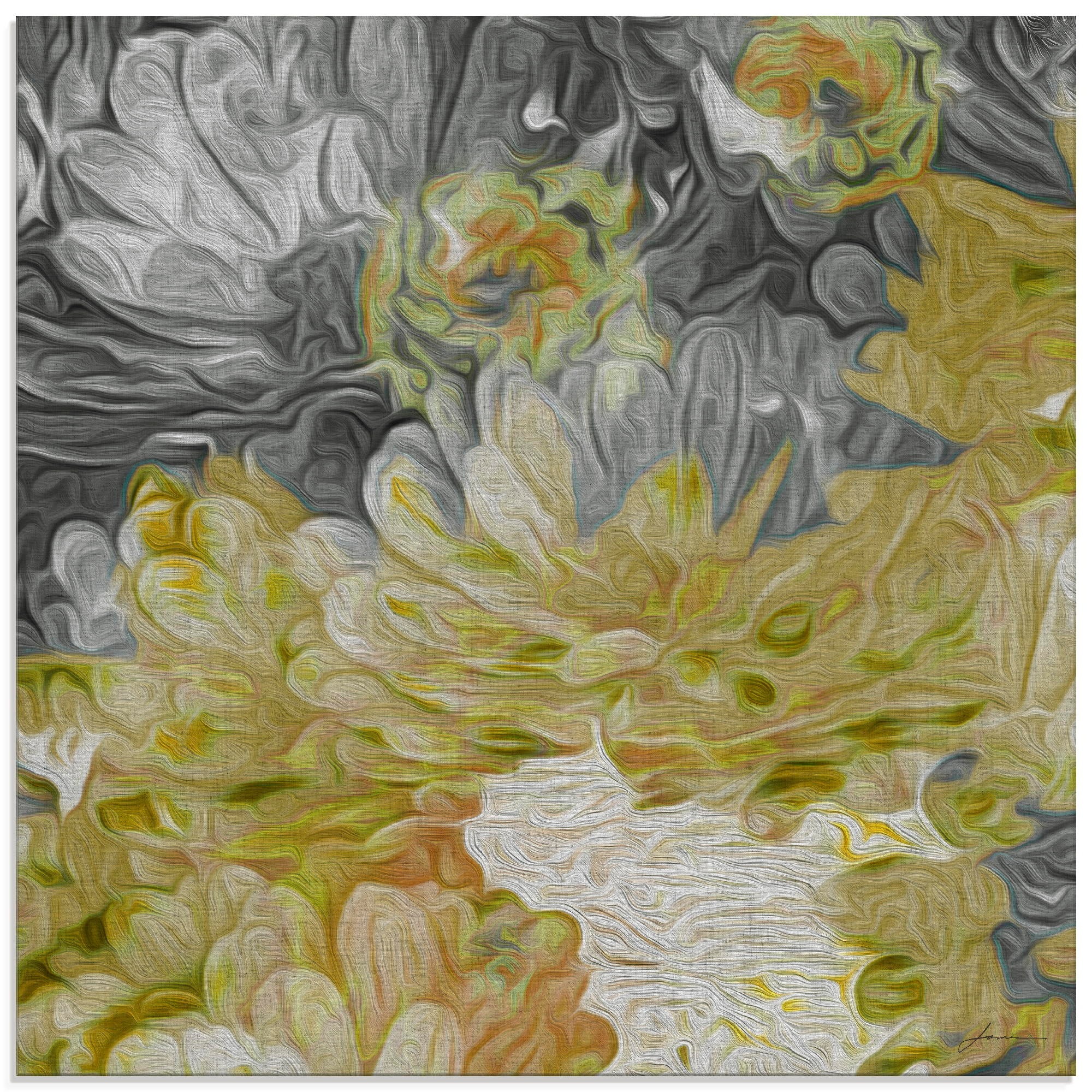 Image of Artland Glasbild »Chrysanthemen in der Sonne III«, Blumen, (1 St.) bei Ackermann Versand Schweiz