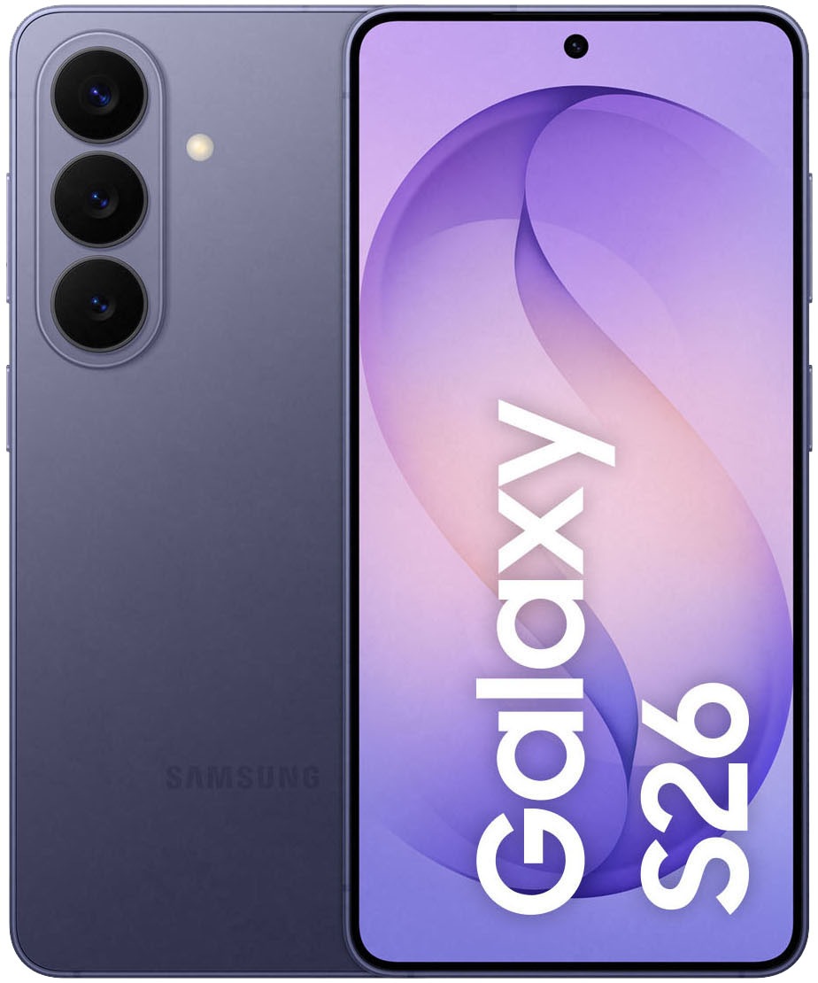 Image of Samsung Smartphone "Galaxy S26" cobalt violet