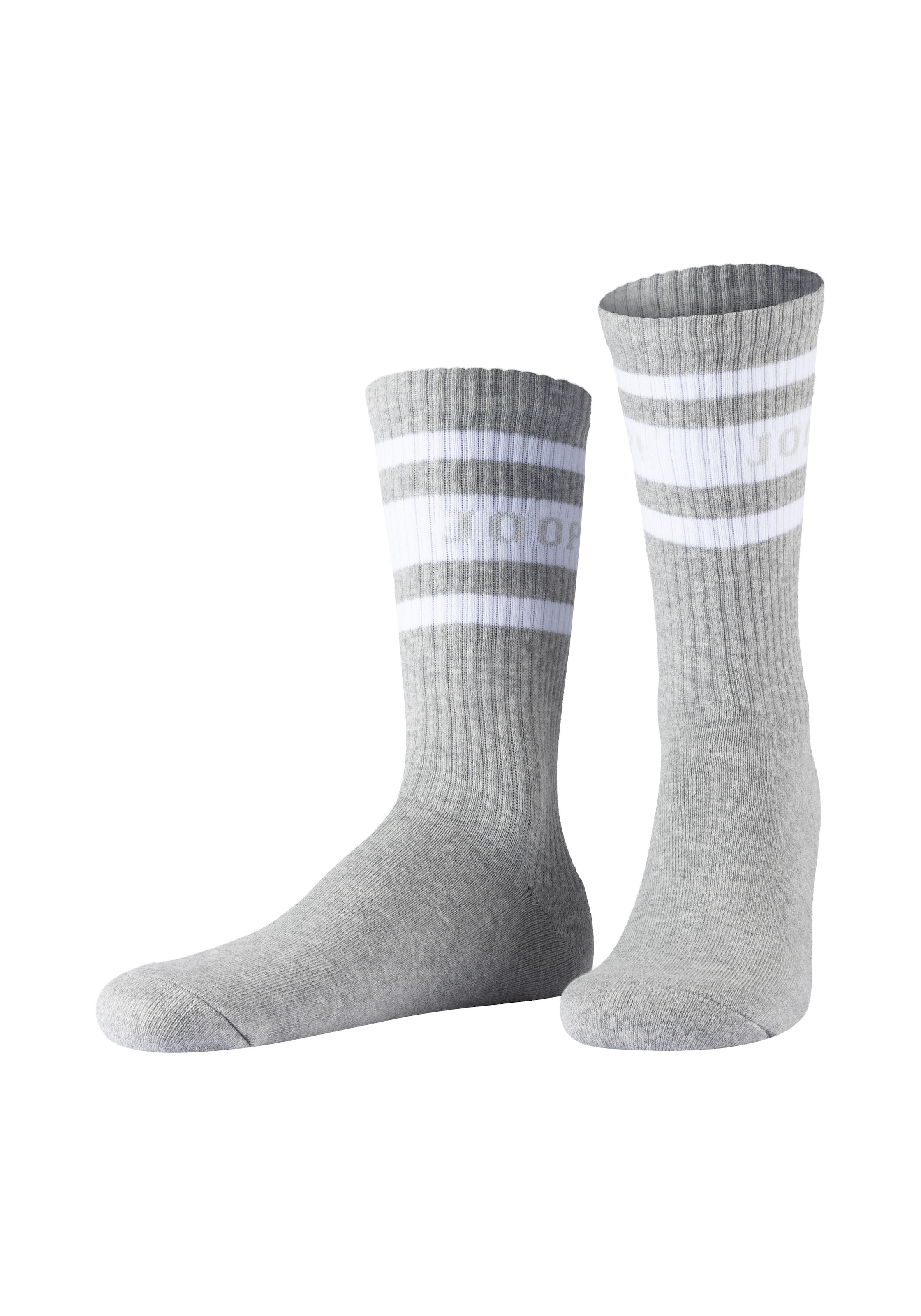 JOOP! Langsocken »premium essentials« 2er Pack,  am Bund mit Logoschriftzug