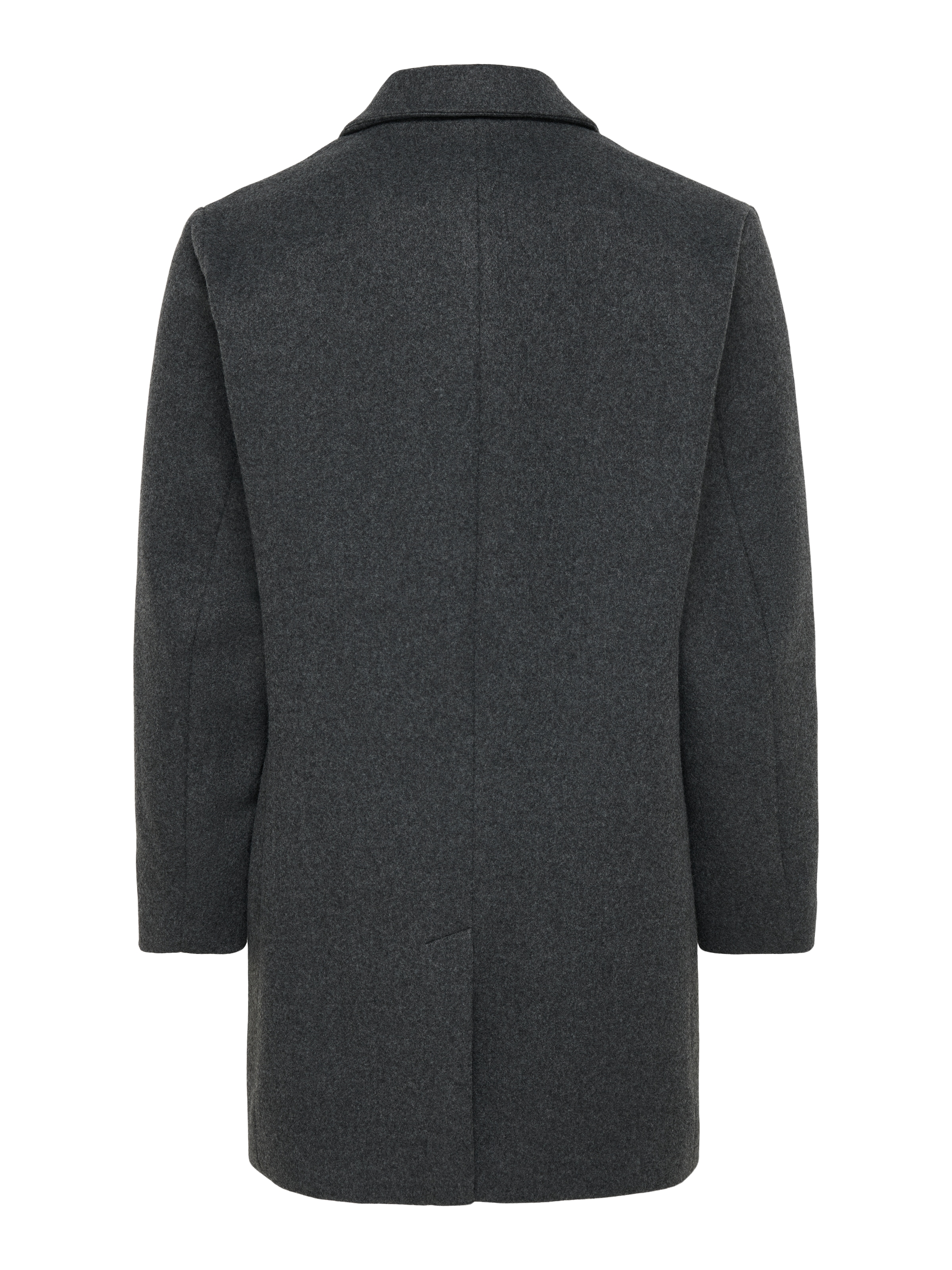 ONLY & SONS Manteau court »ONSMAYLON NEW WOOL COAT OTW OTL« Polyester, Knopfleiste