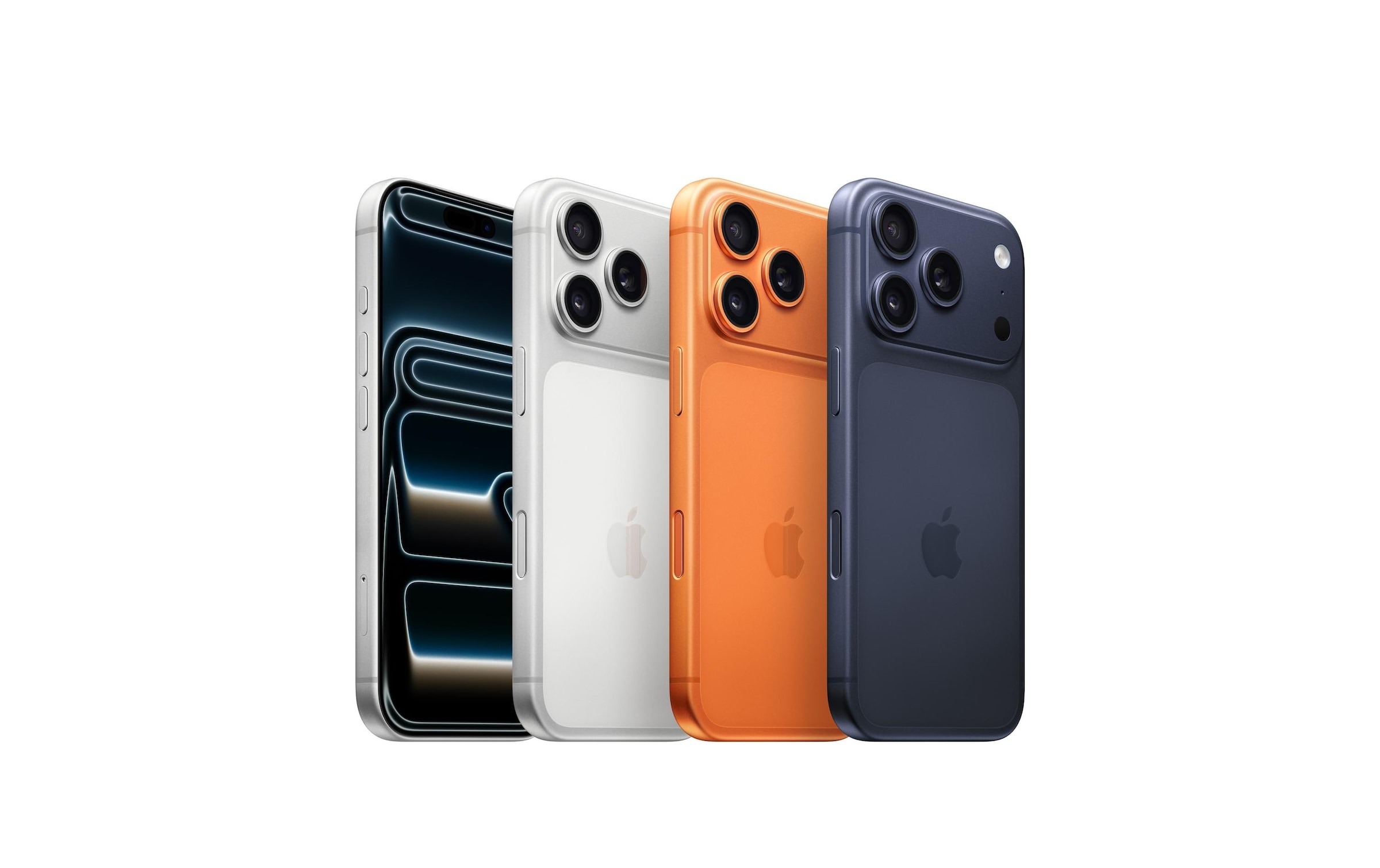 Apple Smartphone »iPhone 17 Pro« Blau Induktionsladung