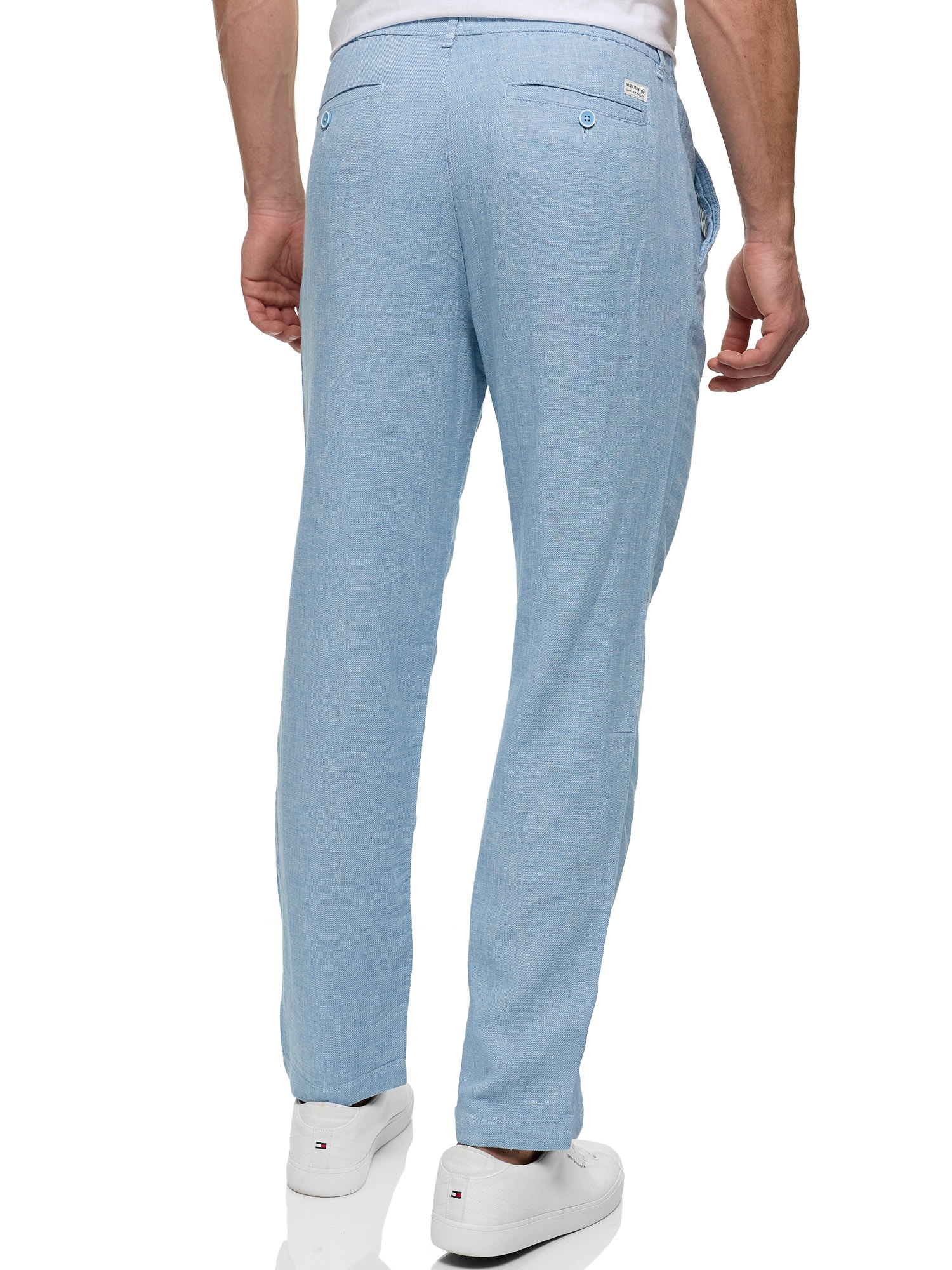 Indicode Leinenhose »INTrope Pant«  Sommerliches Material mit Leinen, regular fit