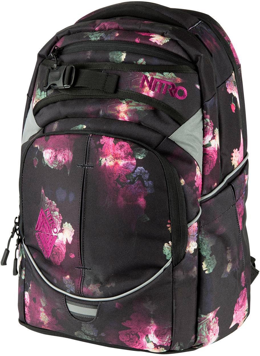 Image of NITRO Schulrucksack »Superhero, Black Rose«, Reflektoren bei Ackermann Versand Schweiz