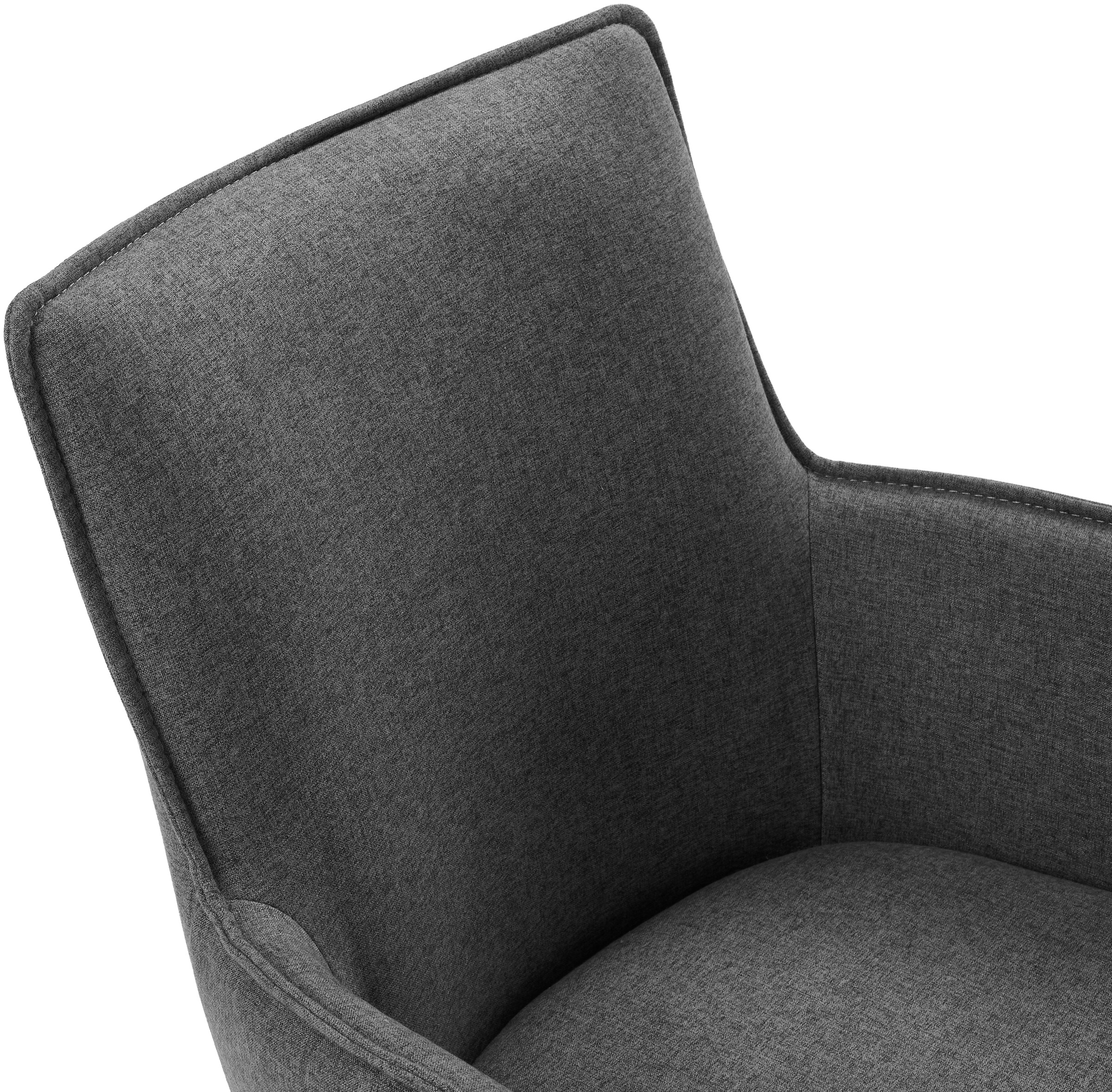 GOODproduct Drehstuhl »Amoreve« (Set) 2 Stk.hochwertiger Strukturstoff, ergonomisches Design, Metallgestell