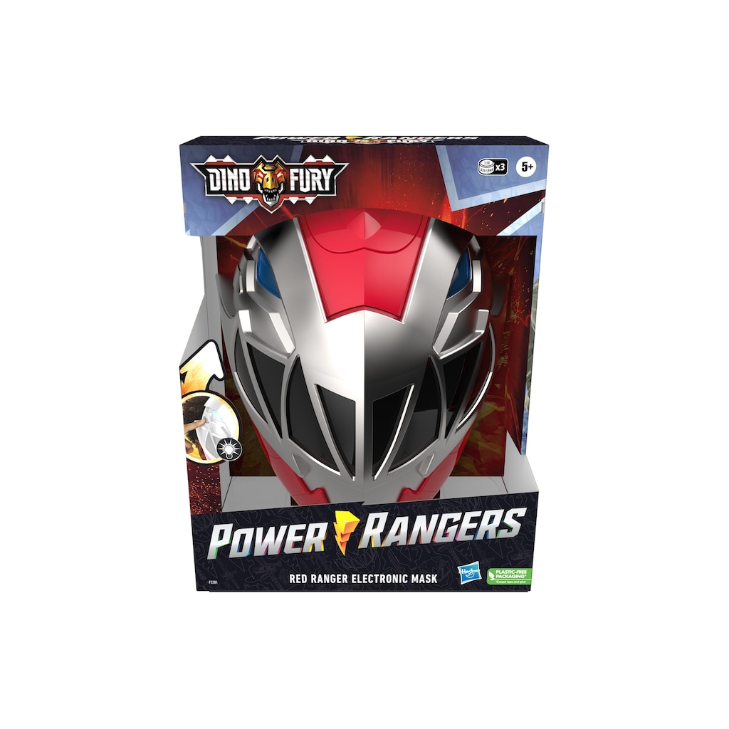 Hasbro Actionfigur »Rangers Dino Fury Roter Ranger«