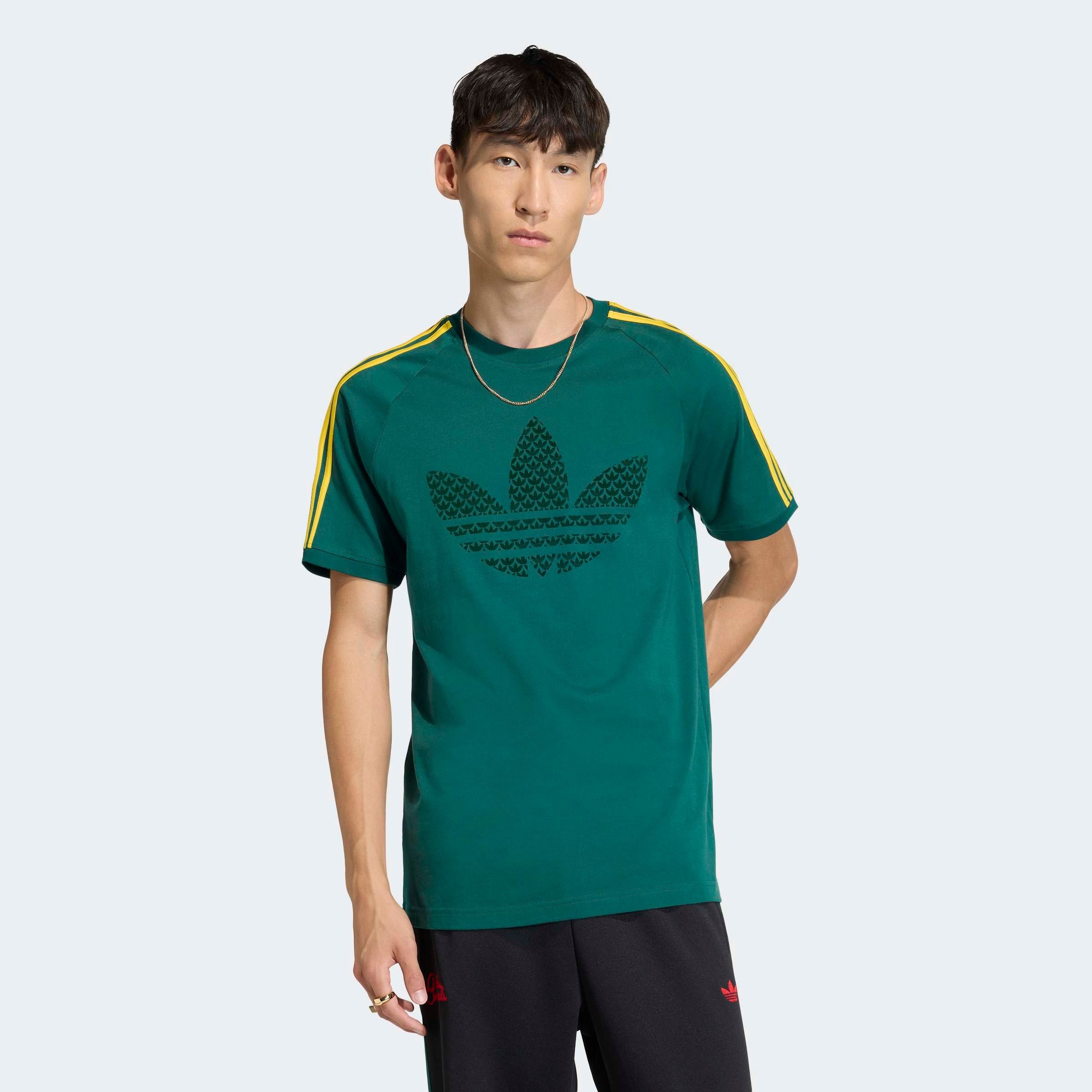 Image of adidas Originals T-Shirt "MONOGRAM 3S T" Print T-Shirt