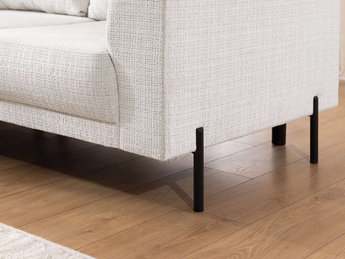 Home affaire Ecksofa »NELLIA L-Form mit Ottomane rechts oder links bestellbar, Breite 231 cm« enthält 5 Rückenkissen, angenehmen Sitzkomfort, belastbar bis 480kg