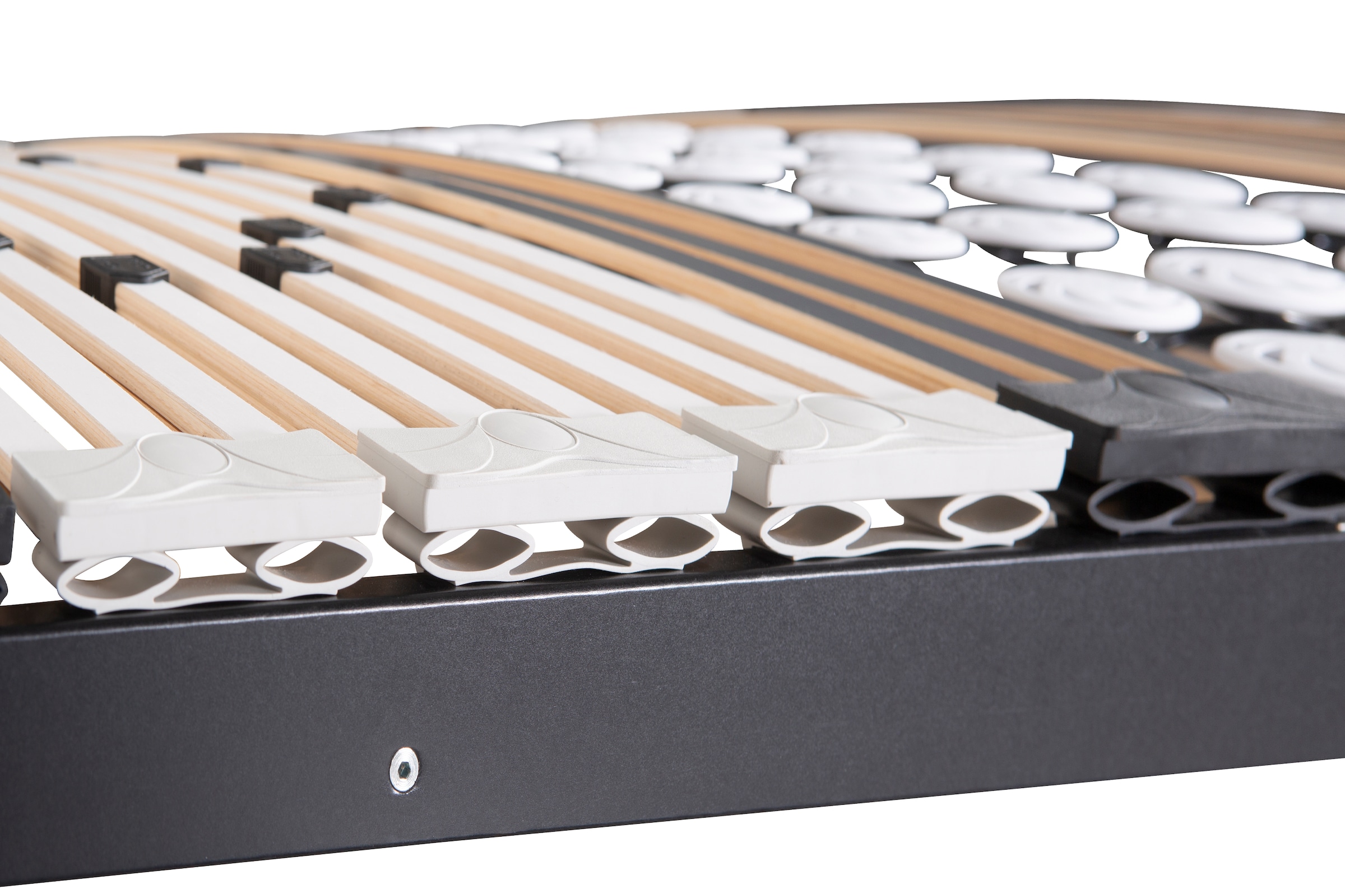 DELAVITA Teiltellerlattenrost »Lattenrost Müritz, 90x200, 140x200 cm und weiteren Grössen«, (1 St.), Lattenrost für alle Matratzen, langlebig, ergonomisch, 7-Zonen