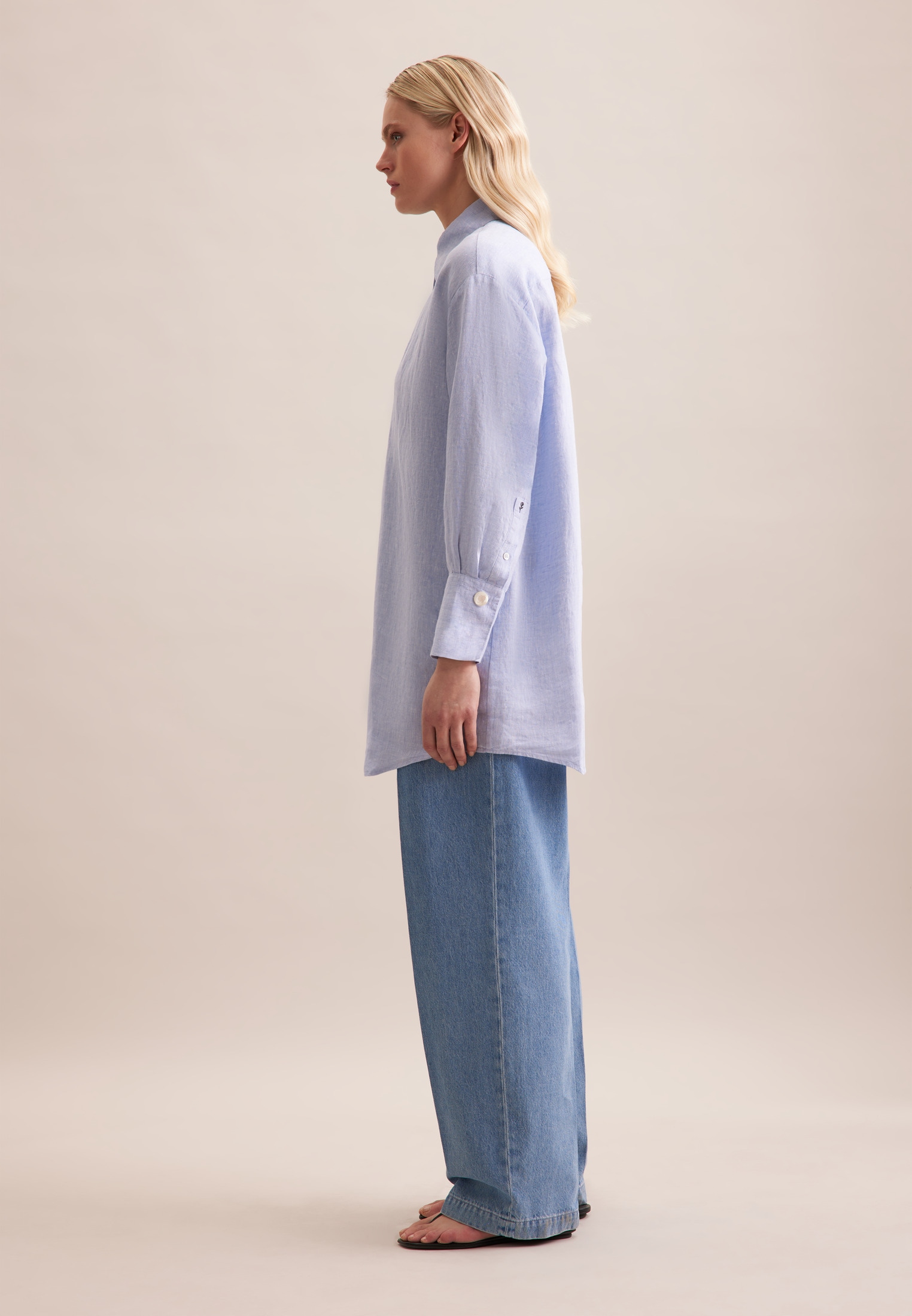 seidensticker Hemdbluse »Schwarze Rose« 1/1 Uni