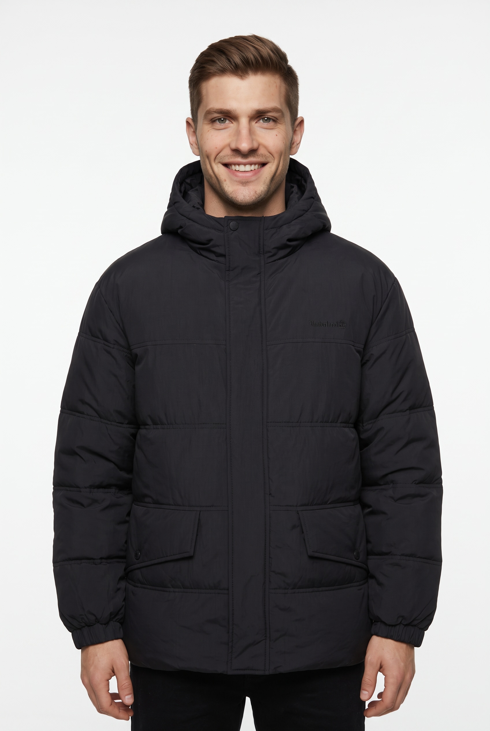 Image of Timberland Steppjacke "DWR Synthetic Puffer Jacket" mit wärmender Steppkonstruktion, aus Nylon, auch in grossen Grössen
