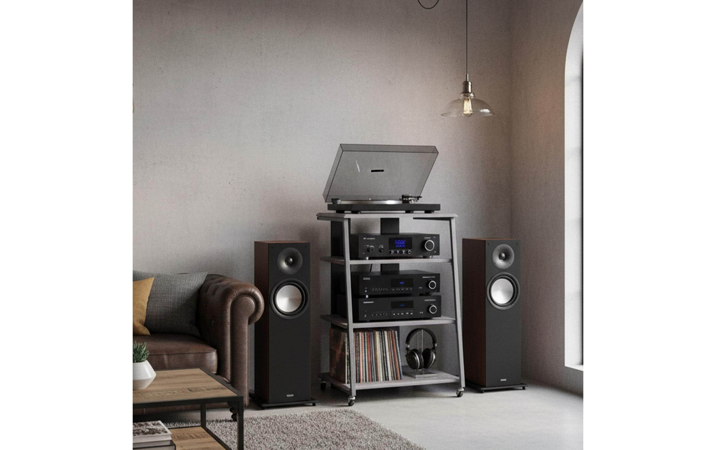relaxdays TV-Board »Hifi-Regal 78 x 61 x 52 cm«