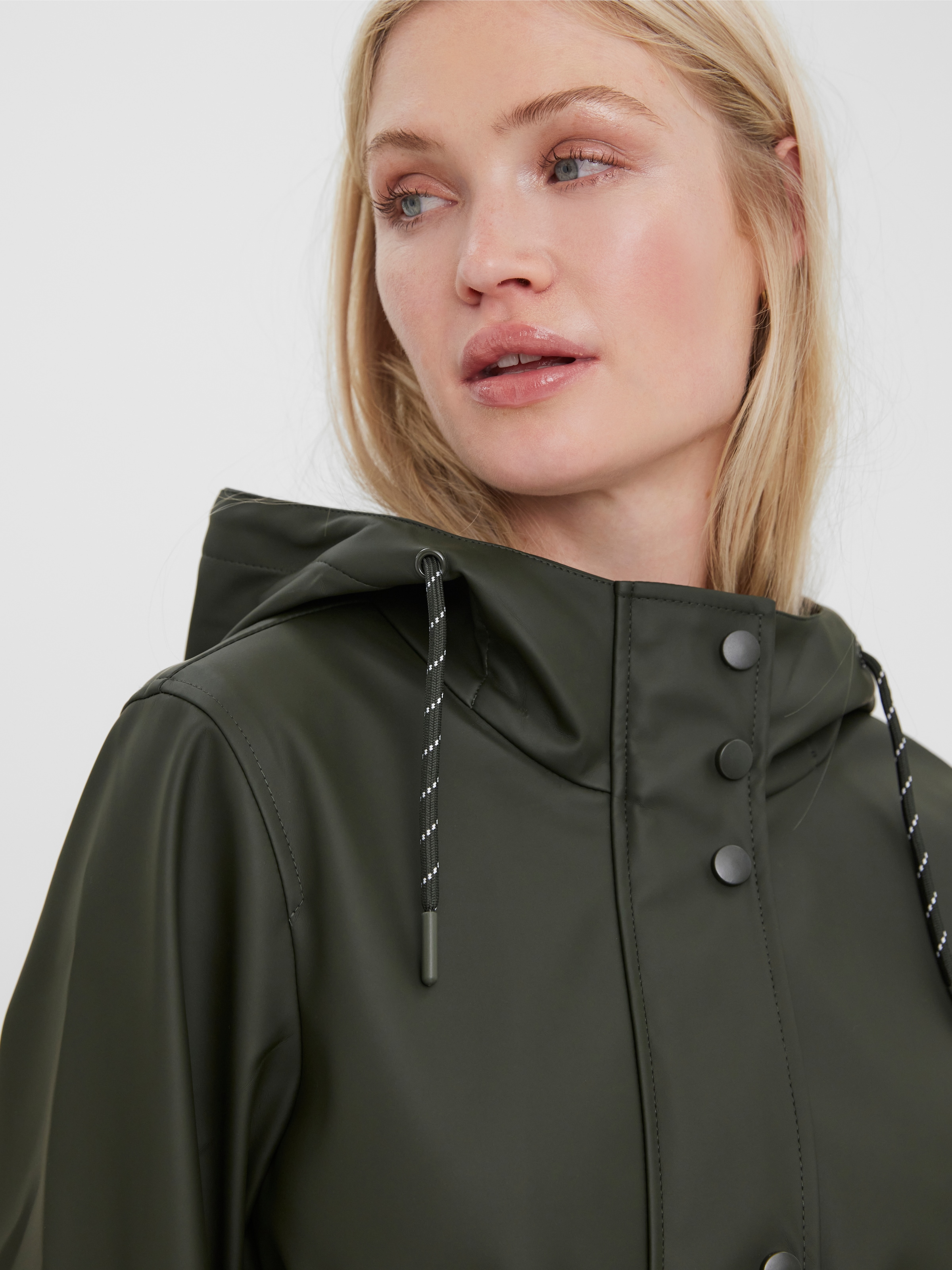 Vero Moda Veste de pluie »VMMALOU COATED JACKET« mit Kapuze