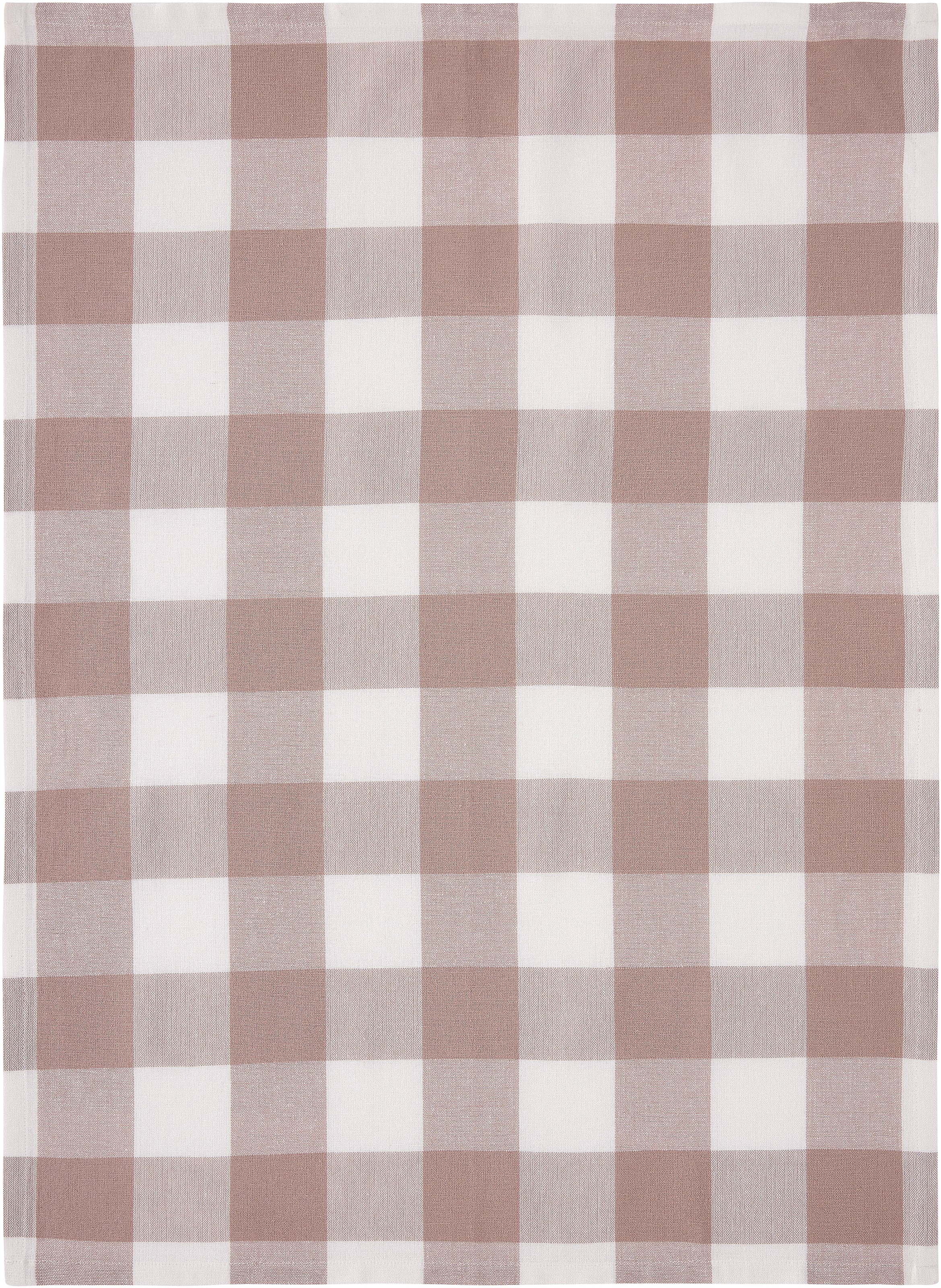 GOODproduct Chiffon à vaisselle »Ravven« 100 % coton, 70 × 50 cm, lot de 3, choix de couleurs, carreaux, rayures
