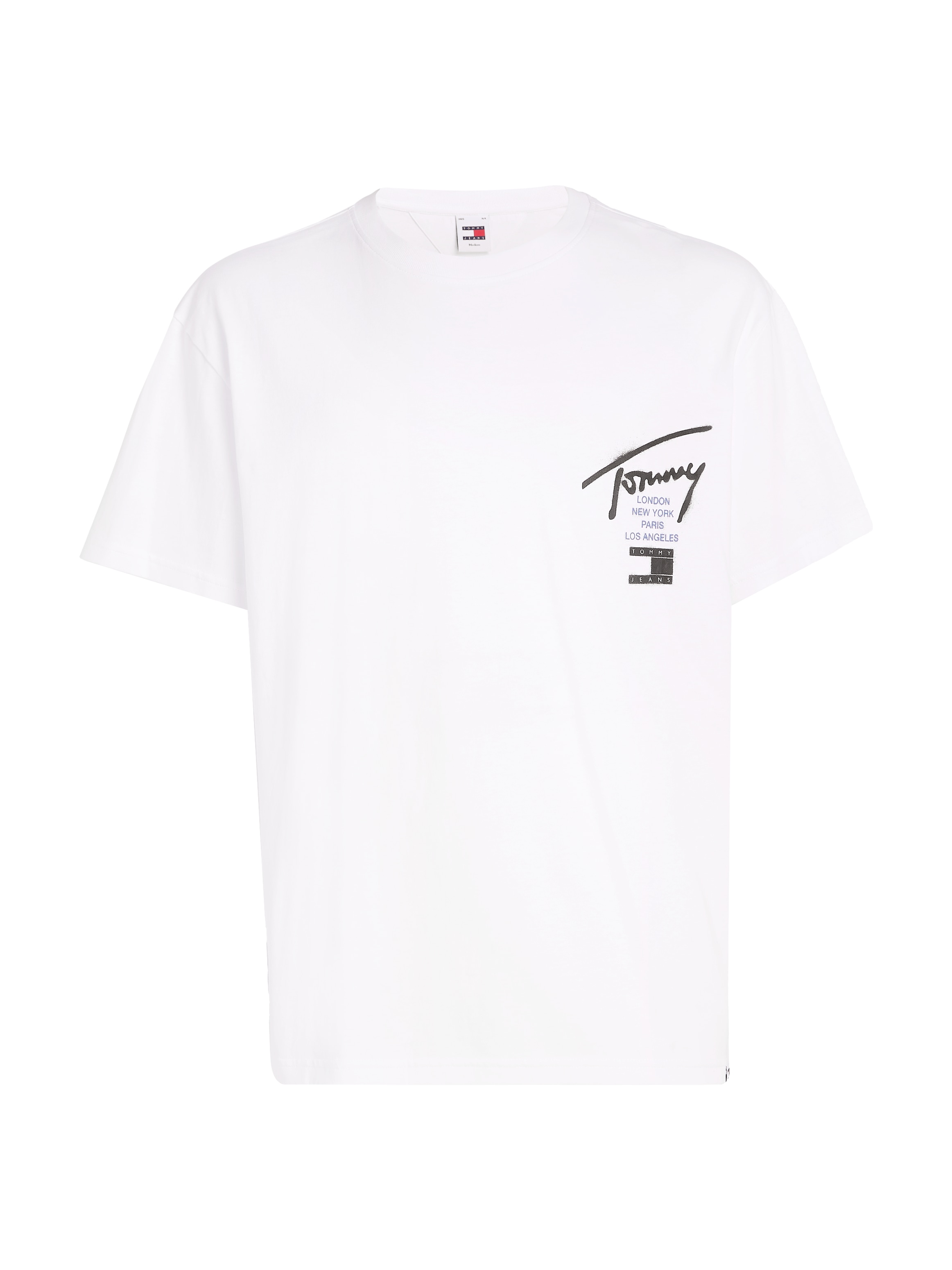 Tommy Jeans T-Shirt »TJM REG GRAFFITI SIG TEE EXT«, mit Logoschriftzug